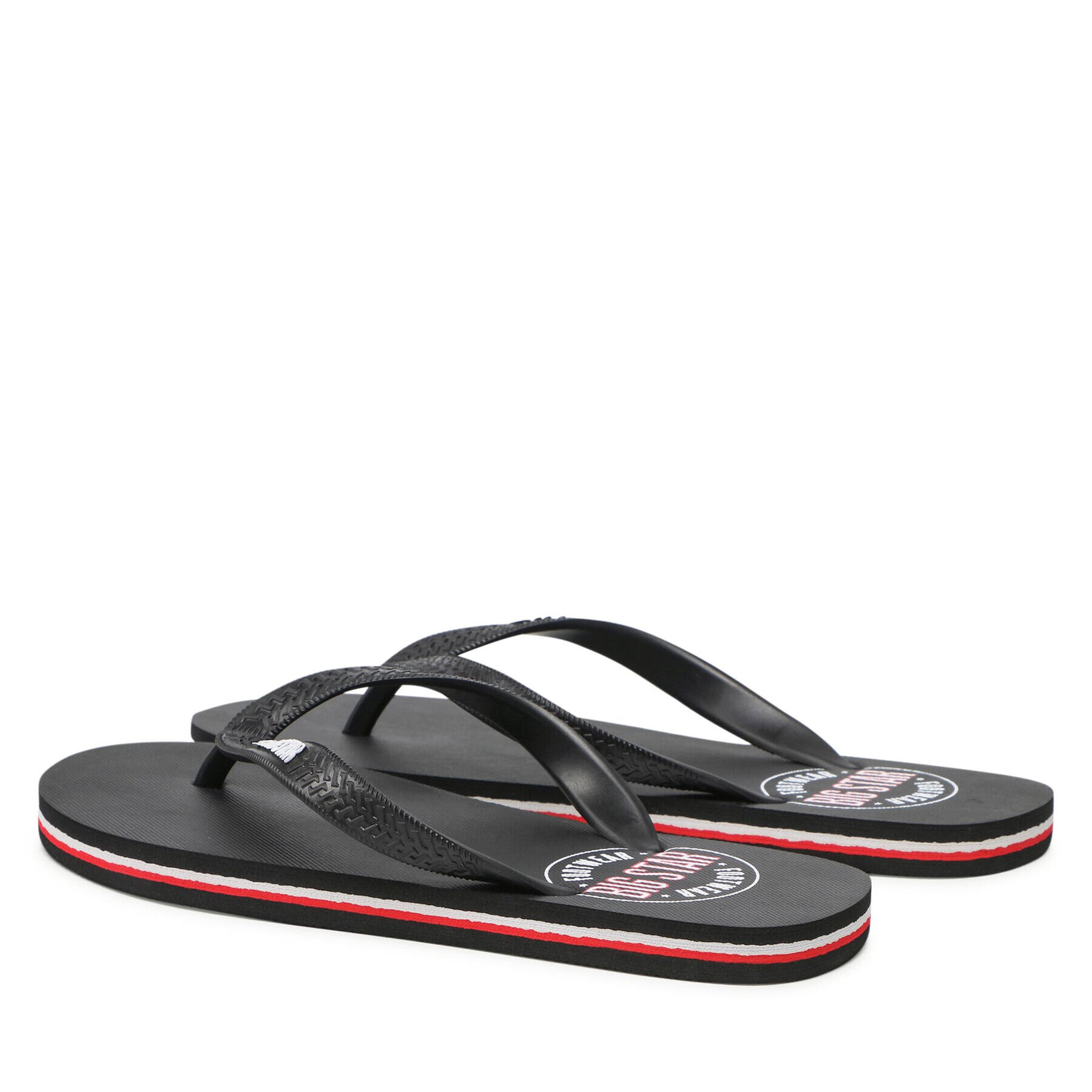 Big Star Shoes Джапанки JJ174536 Черен - Pepit.bg