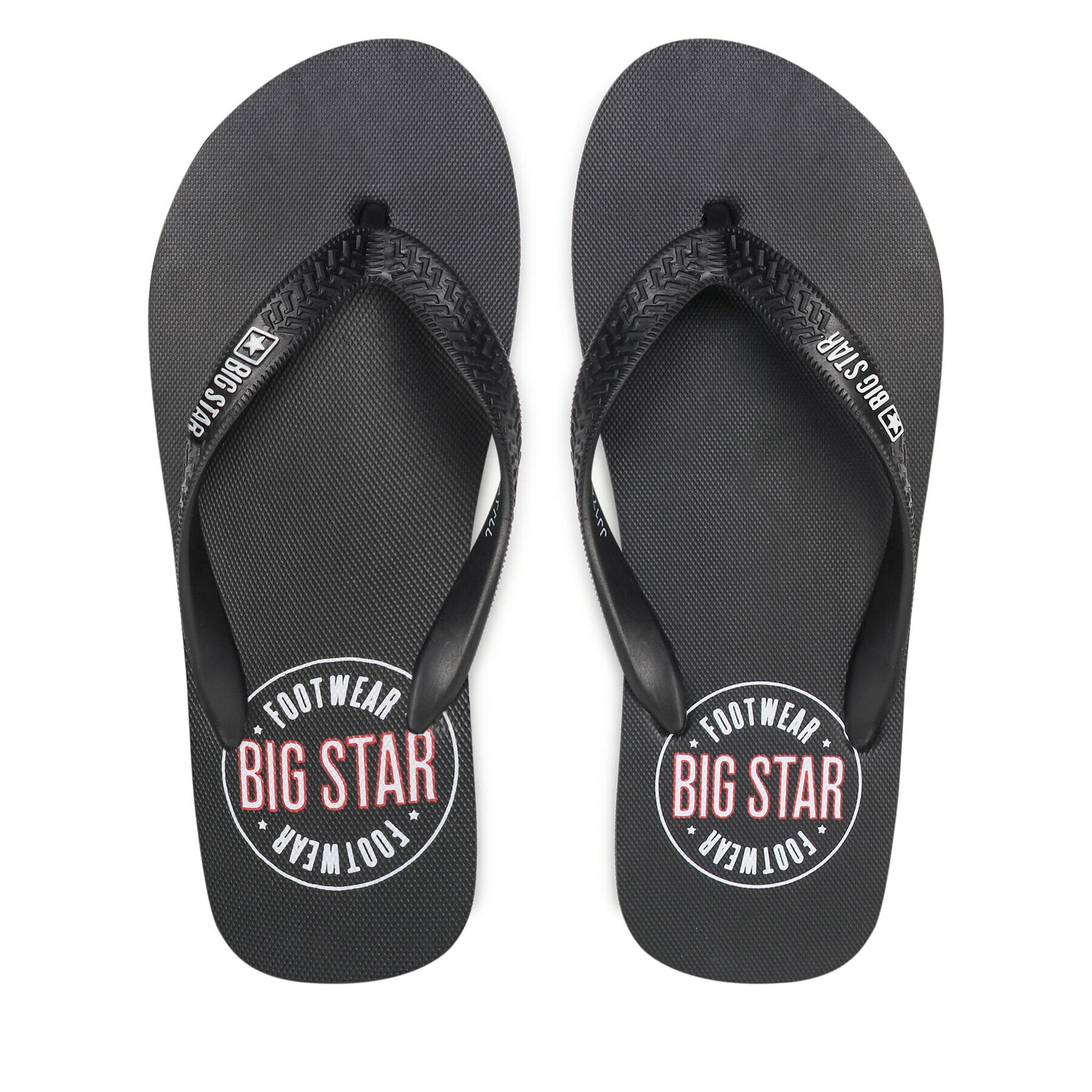 Big Star Shoes Джапанки JJ174536 Черен - Pepit.bg