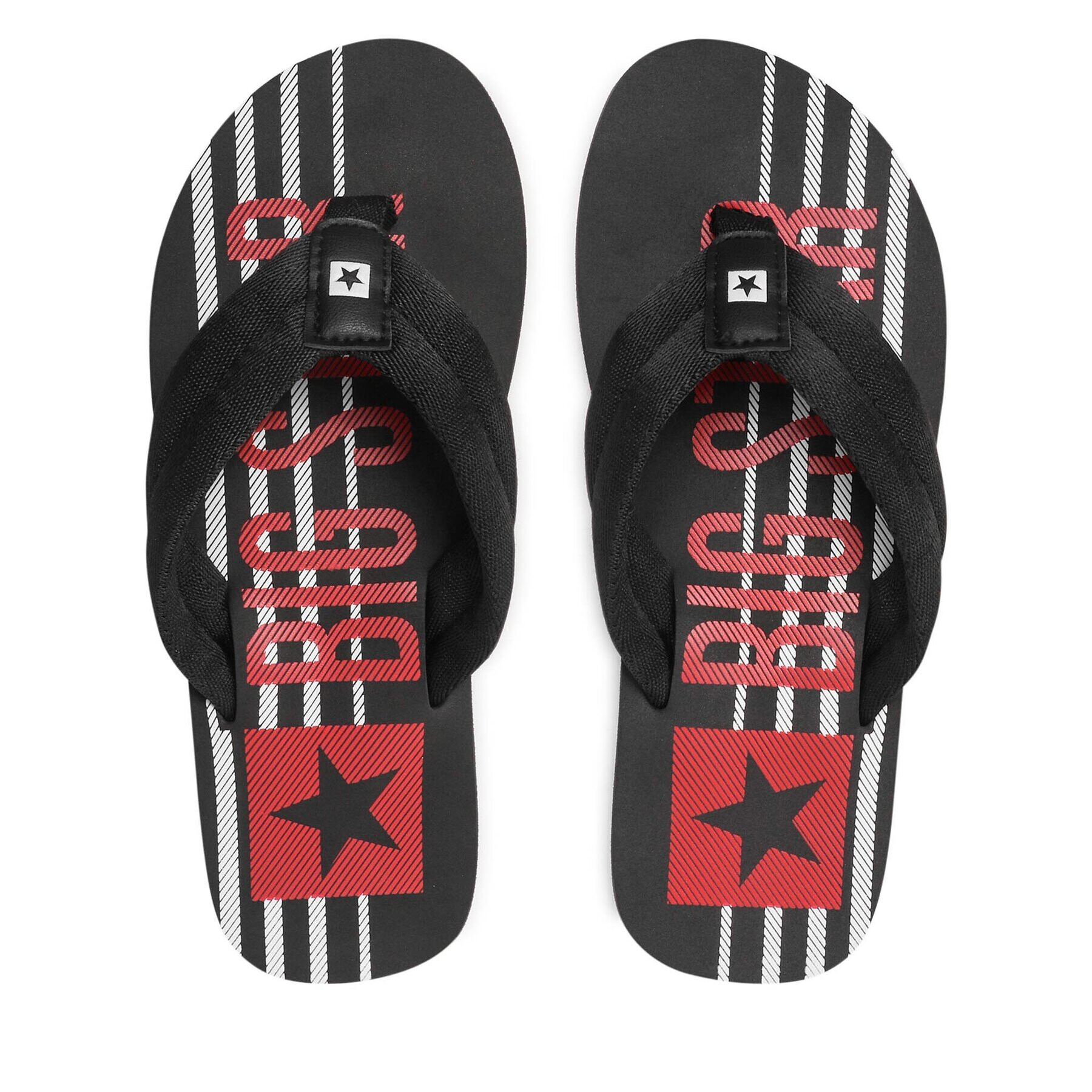 Big Star Shoes Джапанки JJ174545 Черен - Pepit.bg