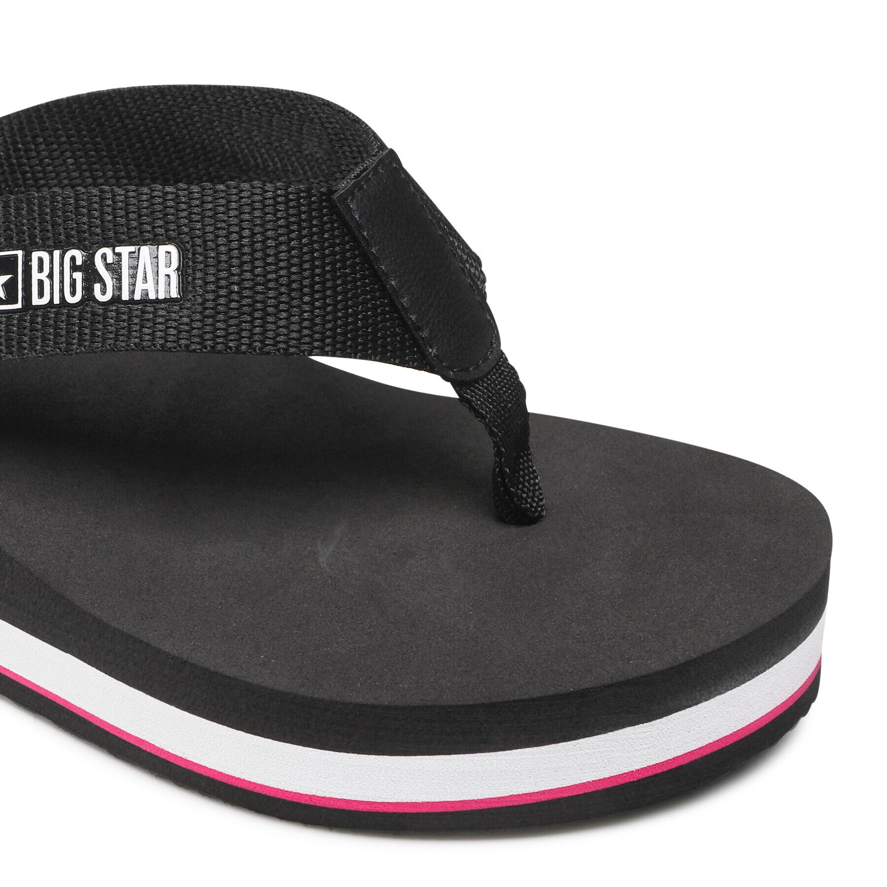 Big Star Shoes Джапанки JJ274A332 Черен - Pepit.bg