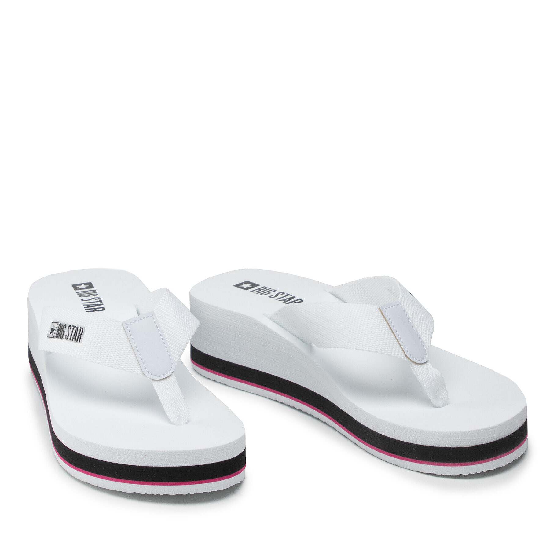 Big Star Shoes Джапанки JJ274A333 Бял - Pepit.bg