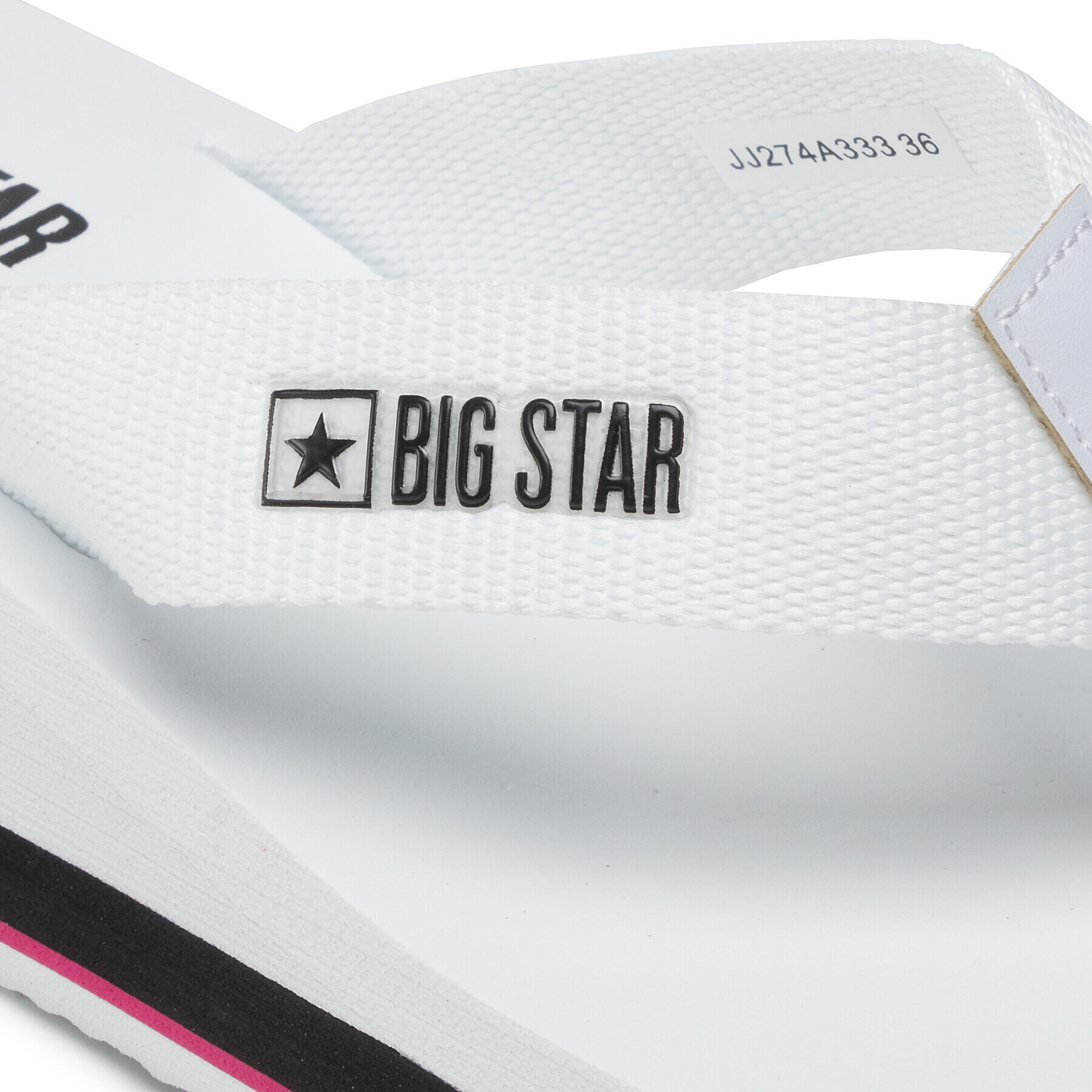 Big Star Shoes Джапанки JJ274A333 Бял - Pepit.bg