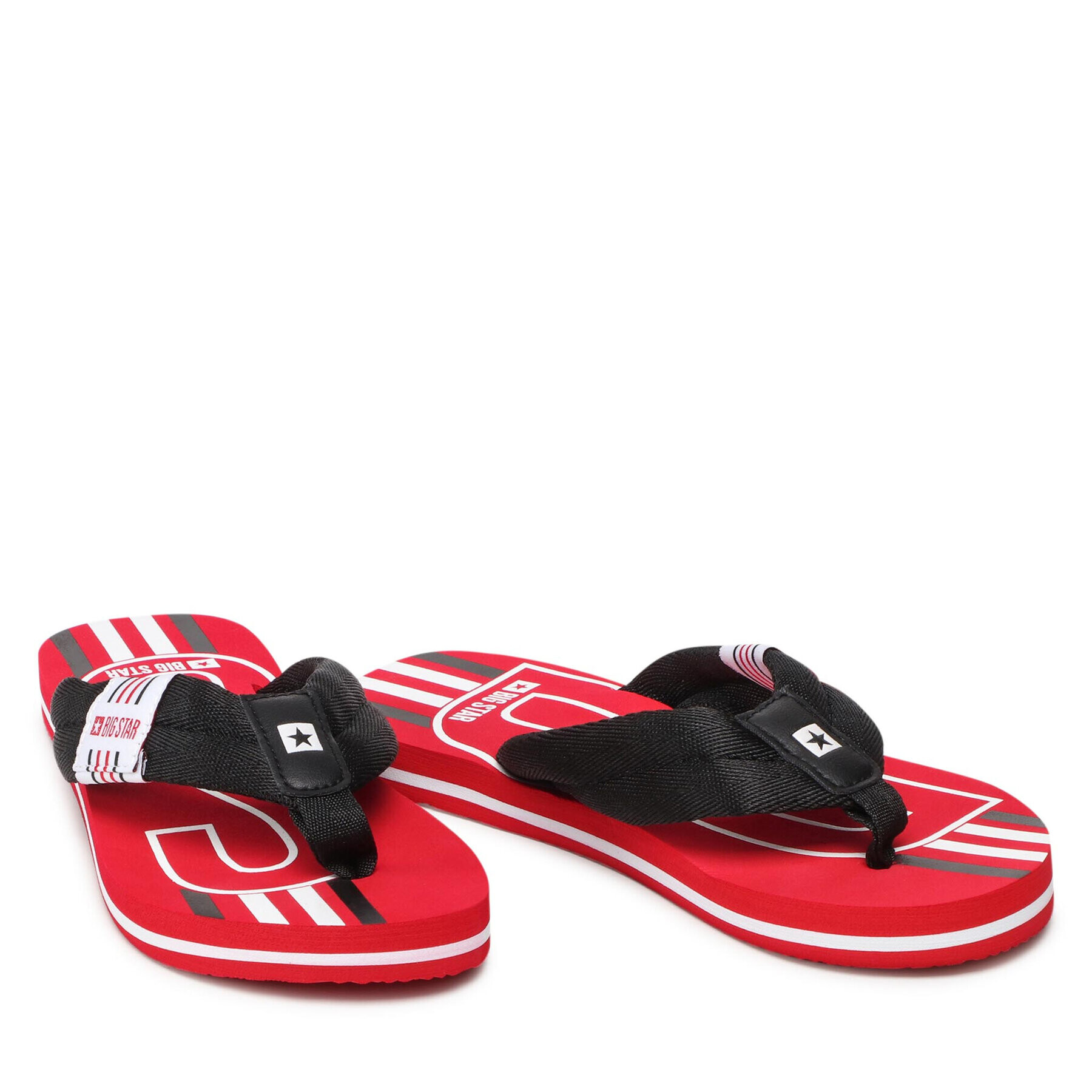 Big Star Shoes Джапанки JJ274A431 Червен - Pepit.bg