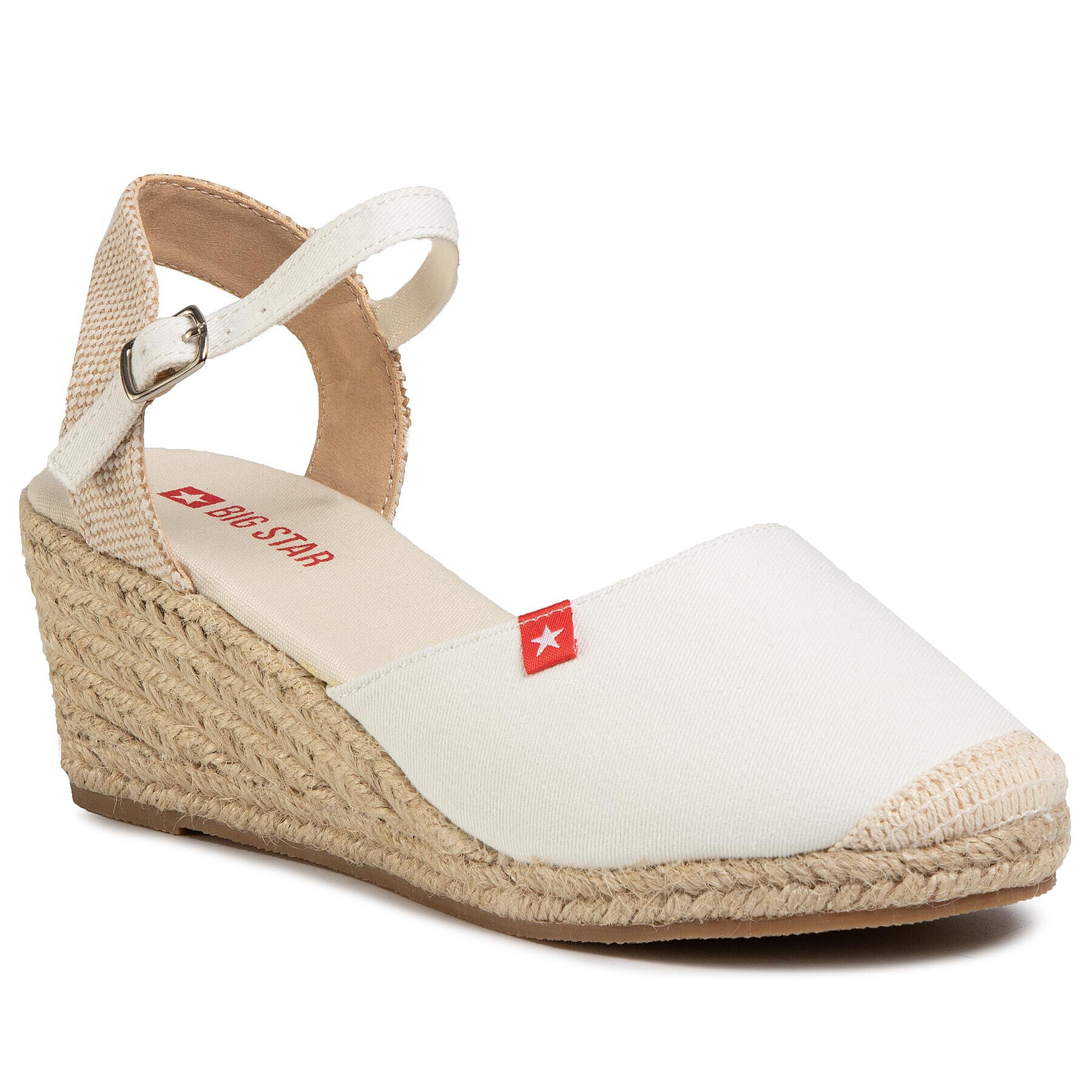 Big Star Shoes Еспадрили FF274546 Бял - Pepit.bg