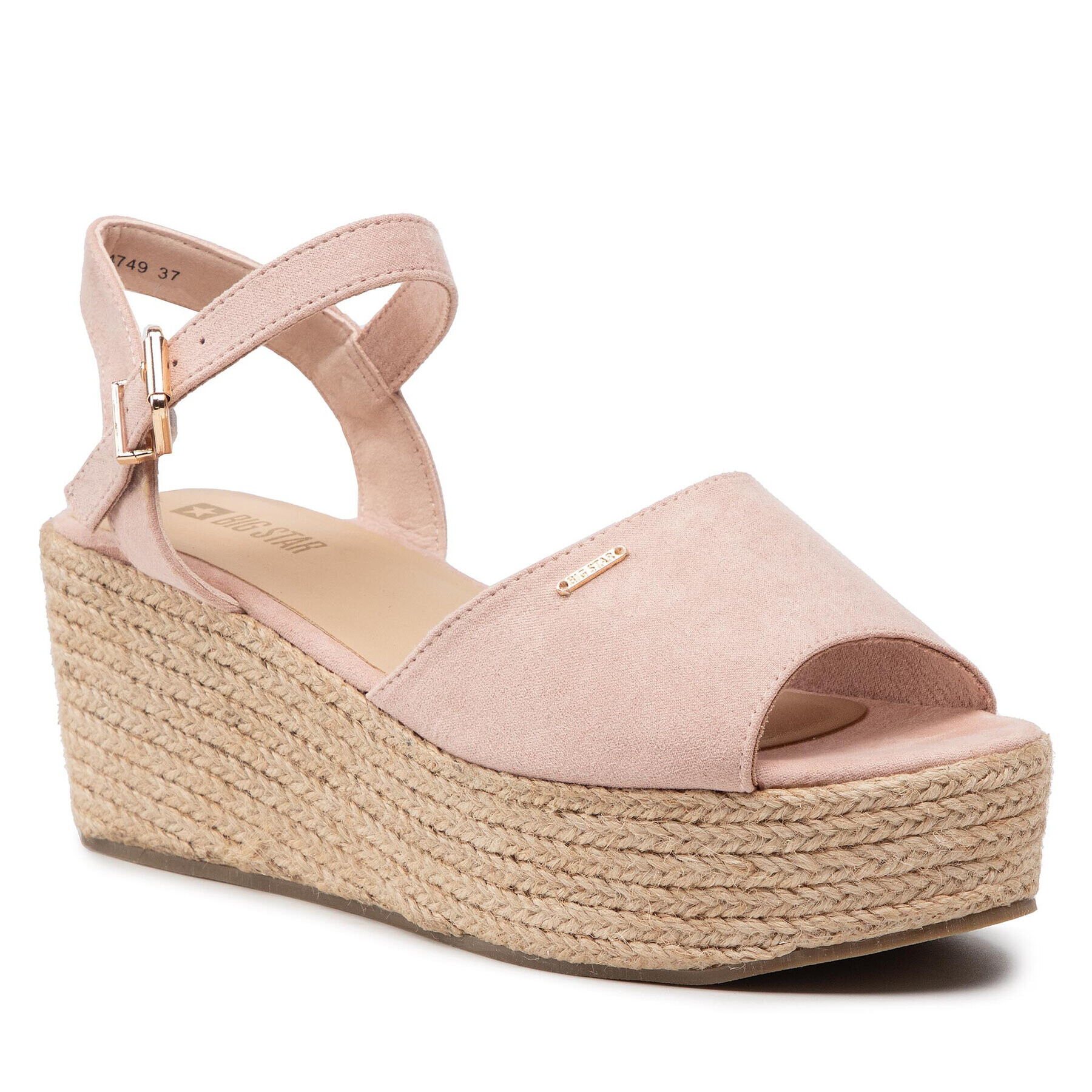 Big Star Shoes Еспадрили FF274749 Розов - Pepit.bg