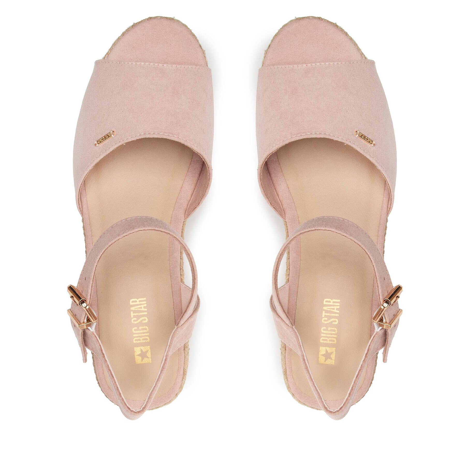 Big Star Shoes Еспадрили FF274749 Розов - Pepit.bg