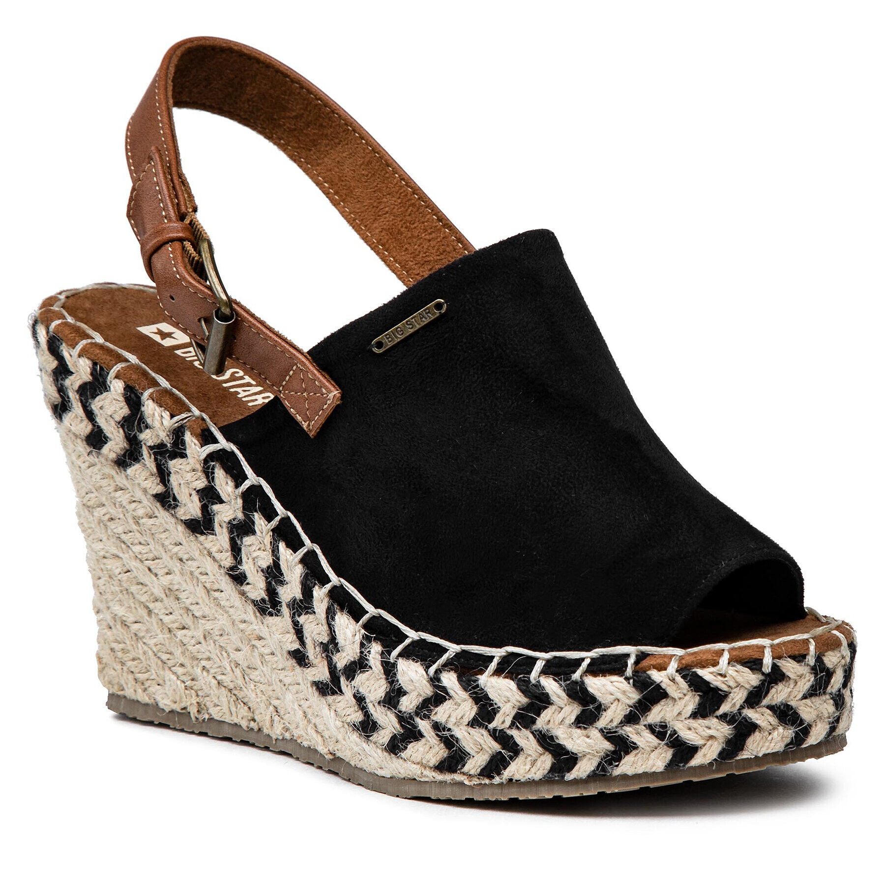 Big Star Shoes Еспадрили FF274979 Черен - Pepit.bg
