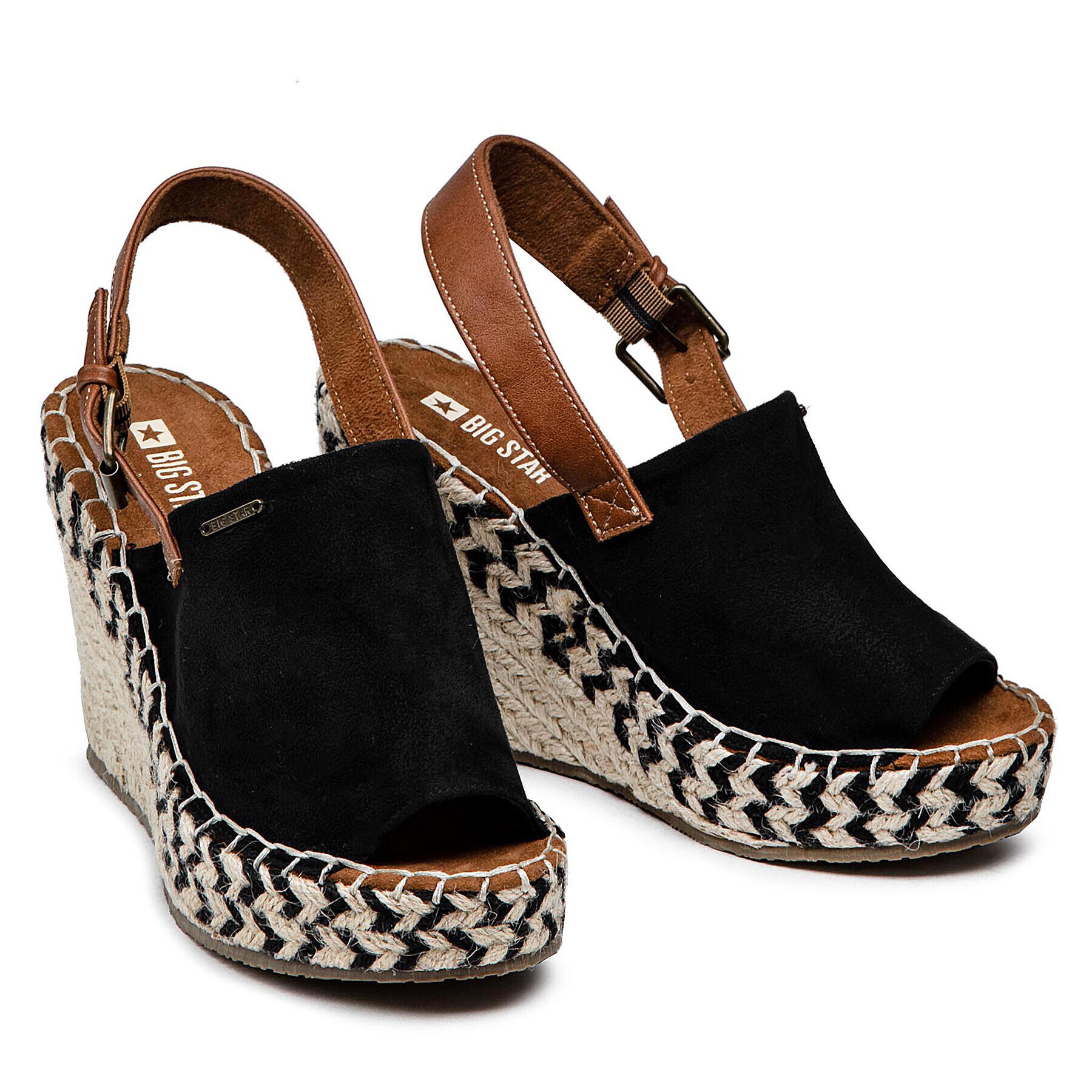 Big Star Shoes Еспадрили FF274979 Черен - Pepit.bg