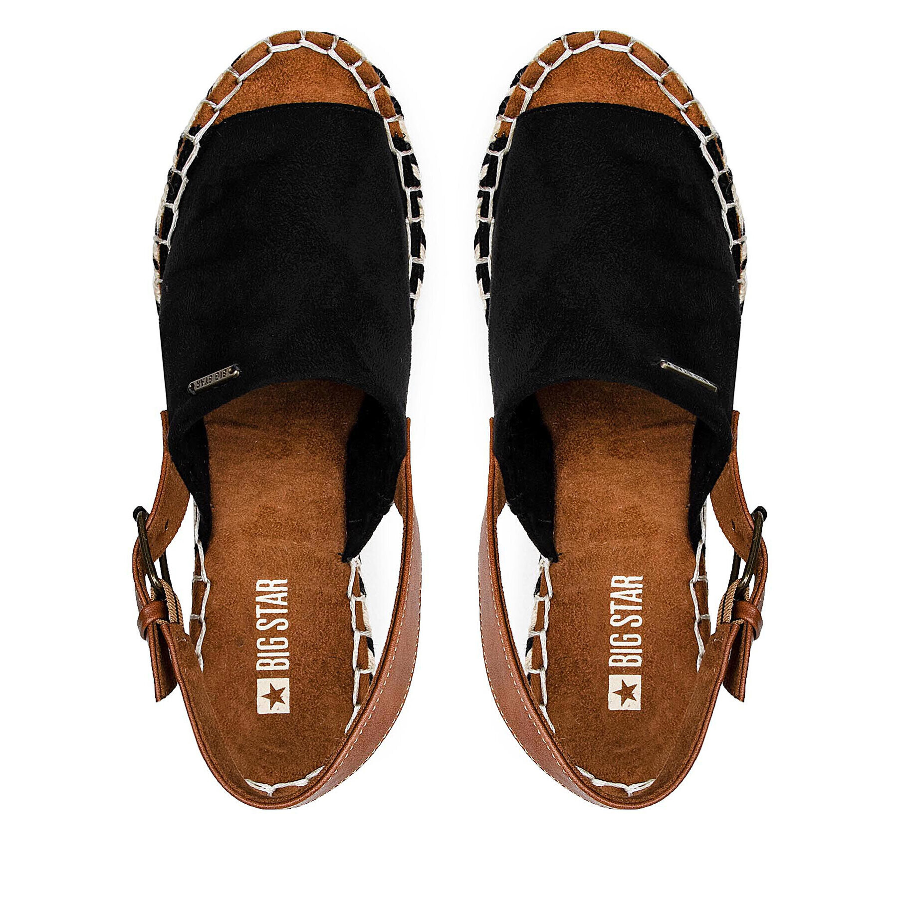 Big Star Shoes Еспадрили FF274979 Черен - Pepit.bg