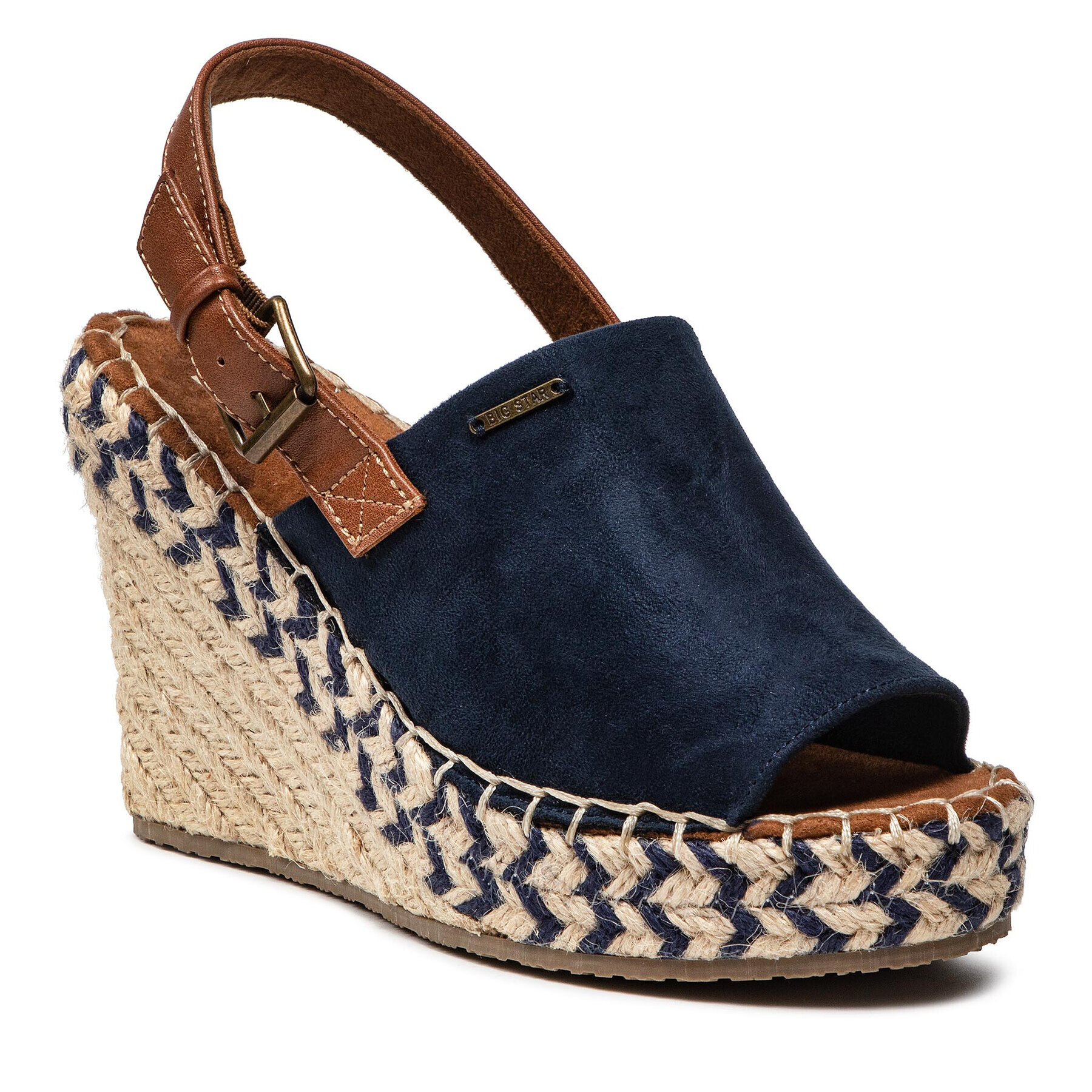 Big Star Shoes Еспадрили FF274980 Тъмносин - Pepit.bg