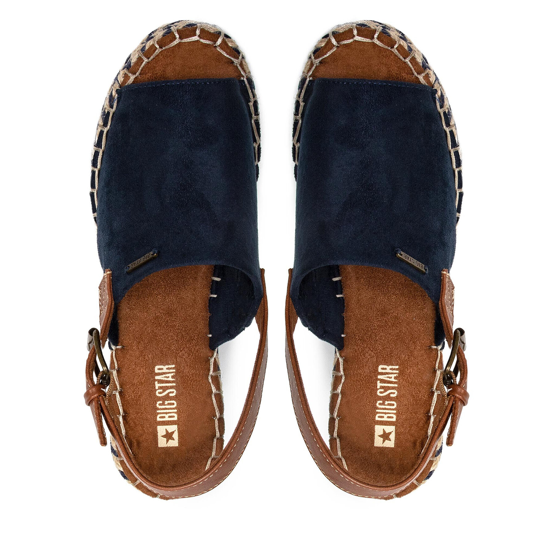 Big Star Shoes Еспадрили FF274980 Тъмносин - Pepit.bg