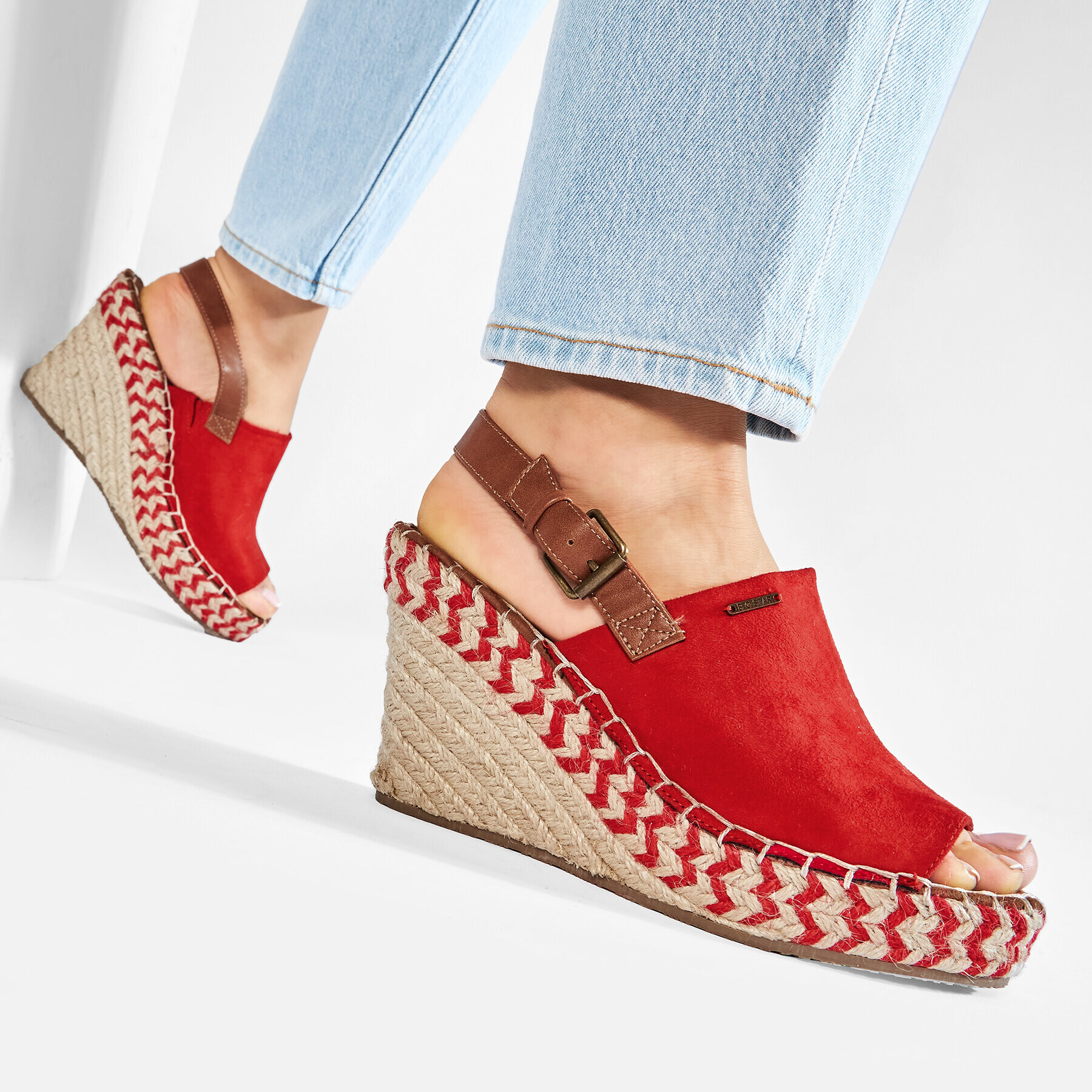 Big Star Shoes Еспадрили FF274981 Червен - Pepit.bg