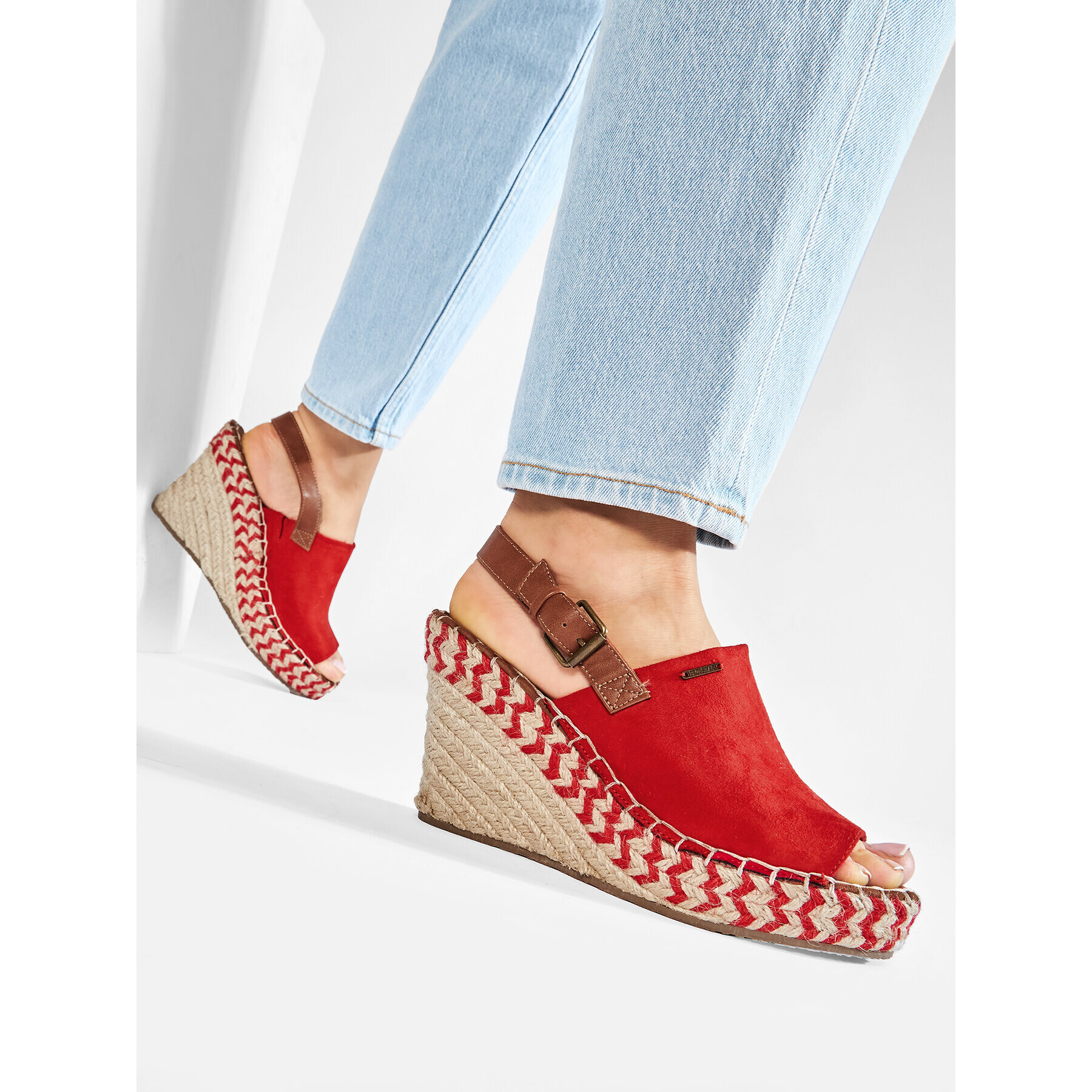 Big Star Shoes Еспадрили FF274981 Червен - Pepit.bg