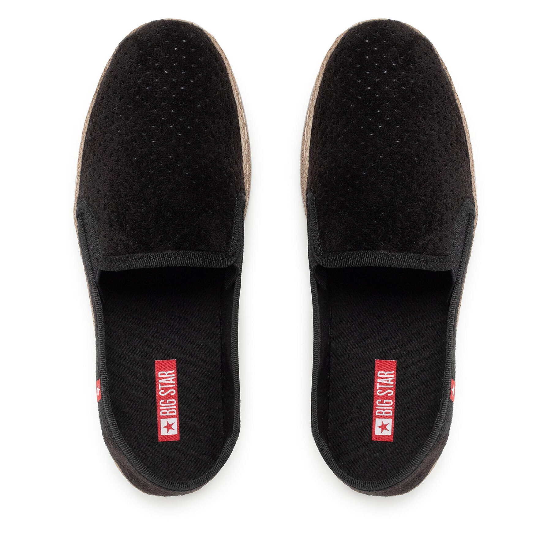 Big Star Shoes Еспадрили FF276032 Черен - Pepit.bg