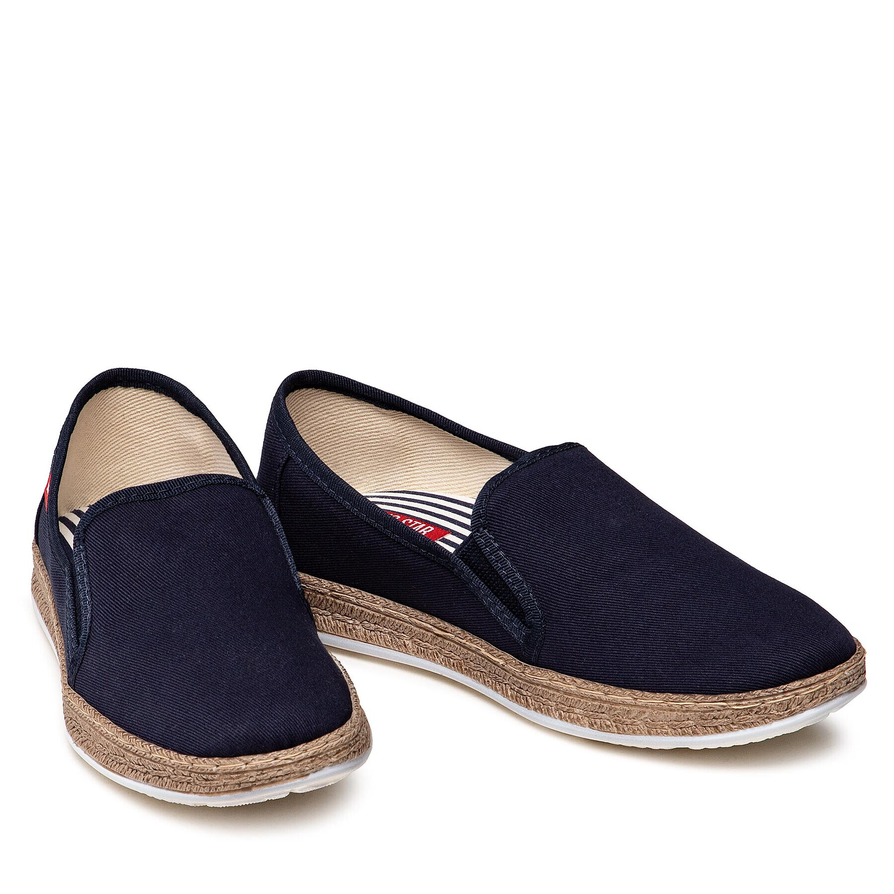 Big Star Shoes Еспадрили FF276036 Тъмносин - Pepit.bg