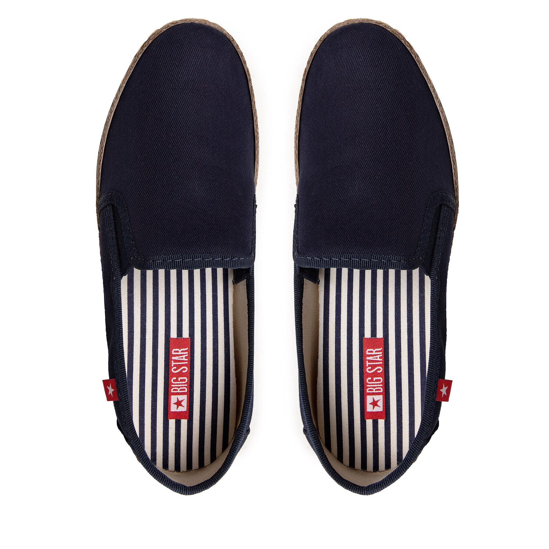 Big Star Shoes Еспадрили FF276036 Тъмносин - Pepit.bg