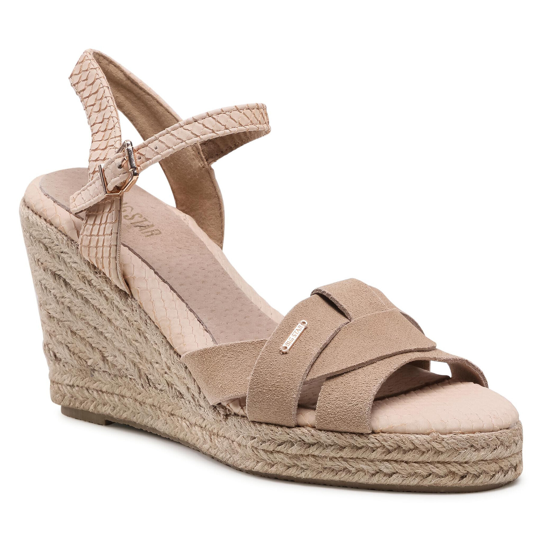 Big Star Shoes Еспадрили HH274380 Бежов - Pepit.bg