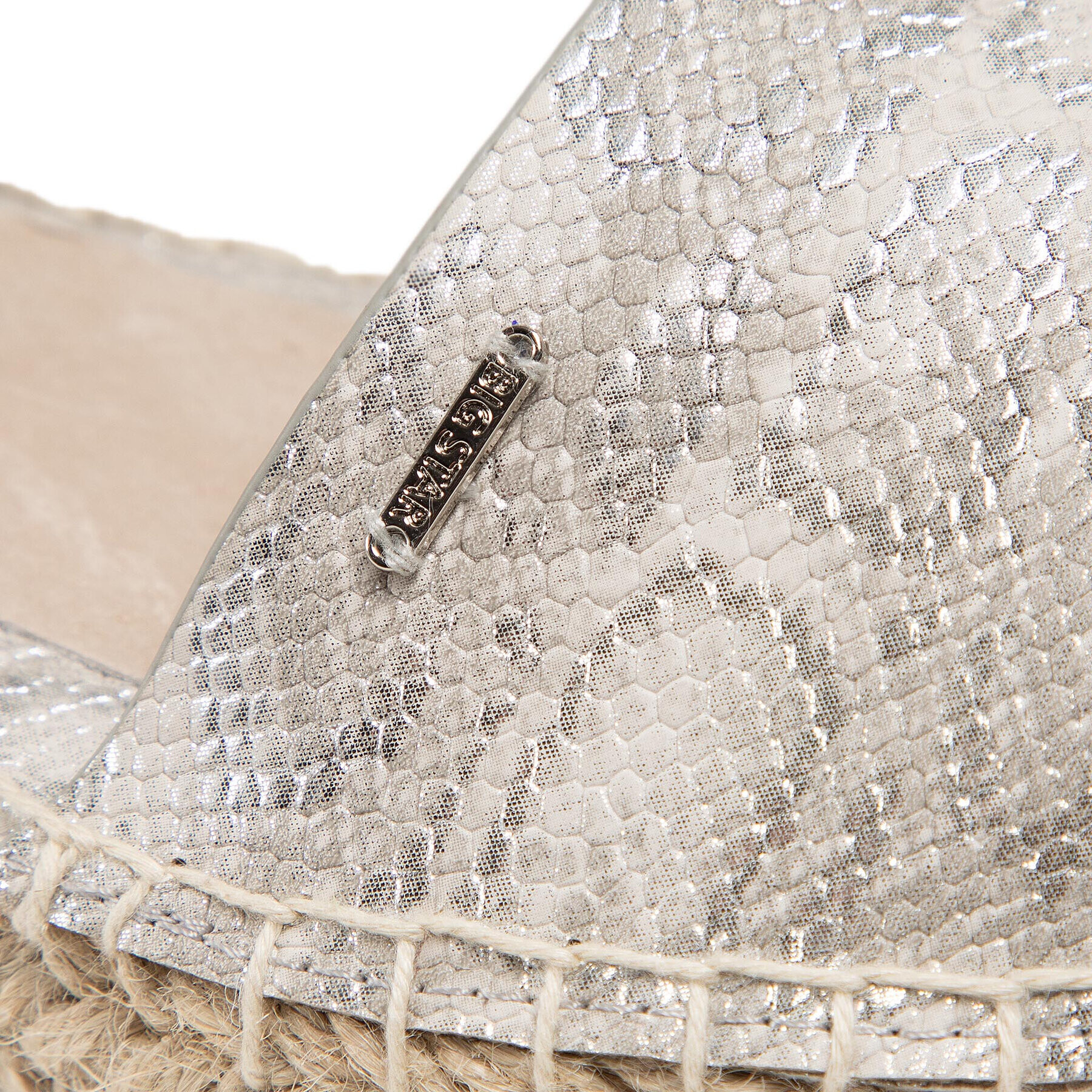 Big Star Shoes Еспадрили HH274397 Сребрист - Pepit.bg
