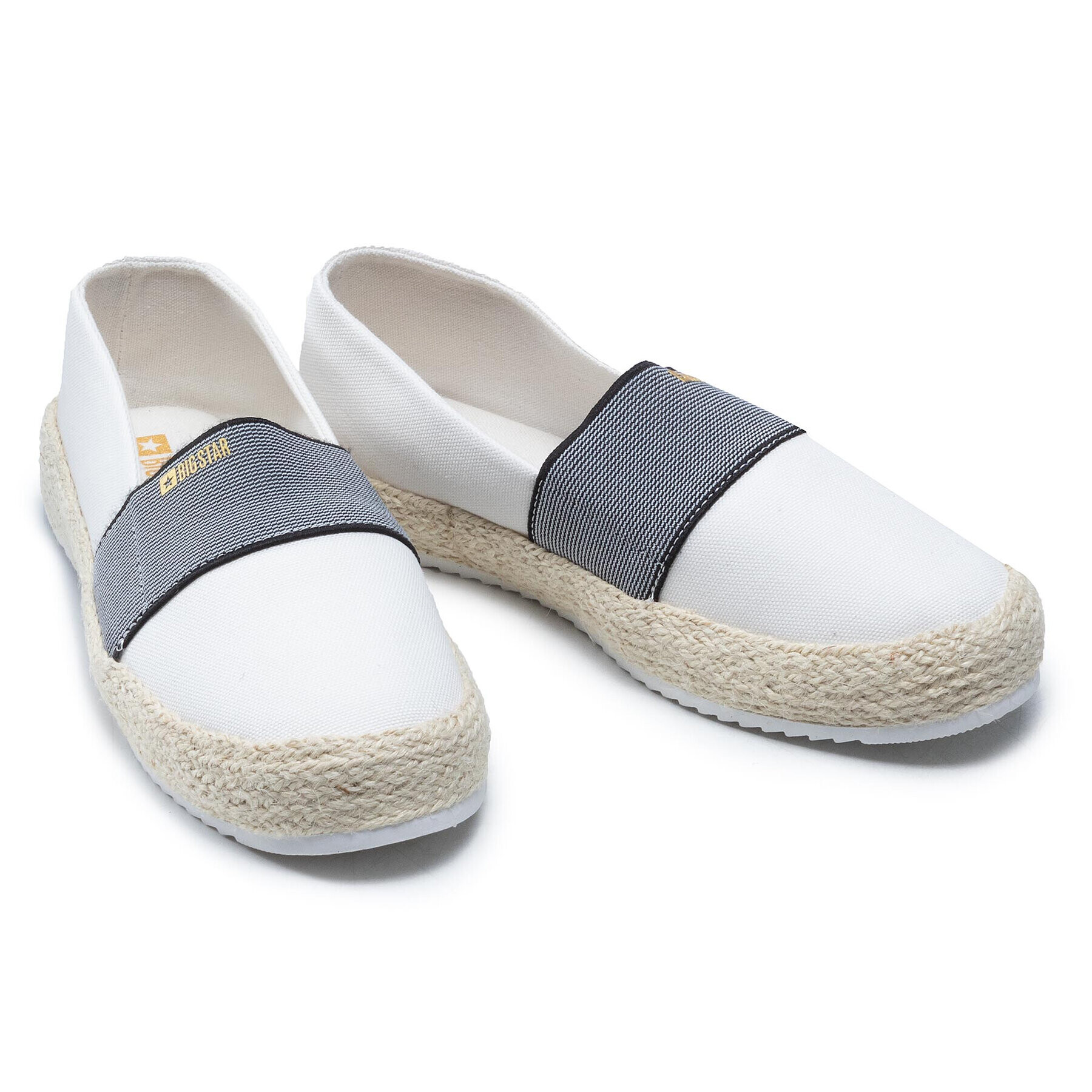 Big Star Shoes Еспадрили HH274480 Бял - Pepit.bg