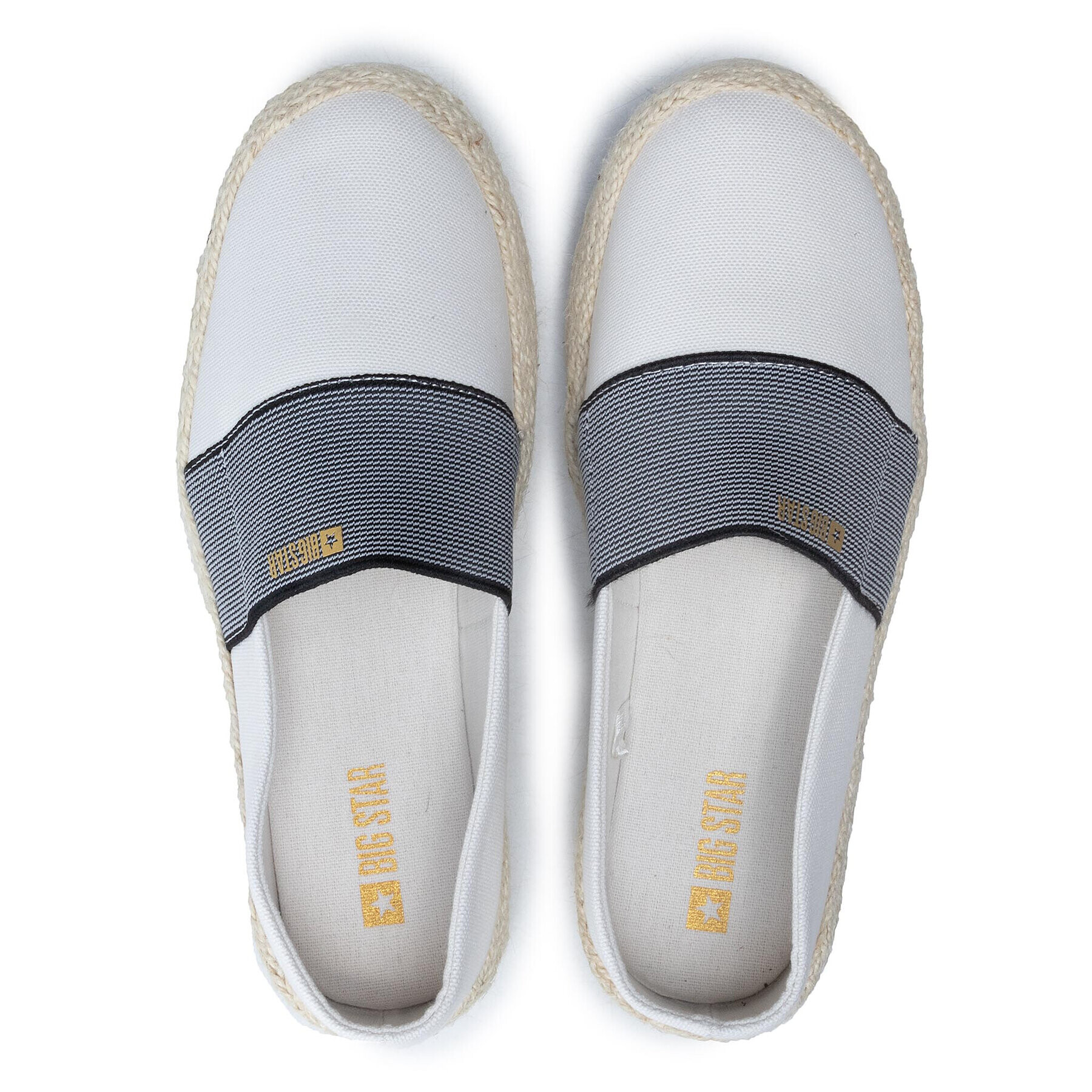 Big Star Shoes Еспадрили HH274480 Бял - Pepit.bg