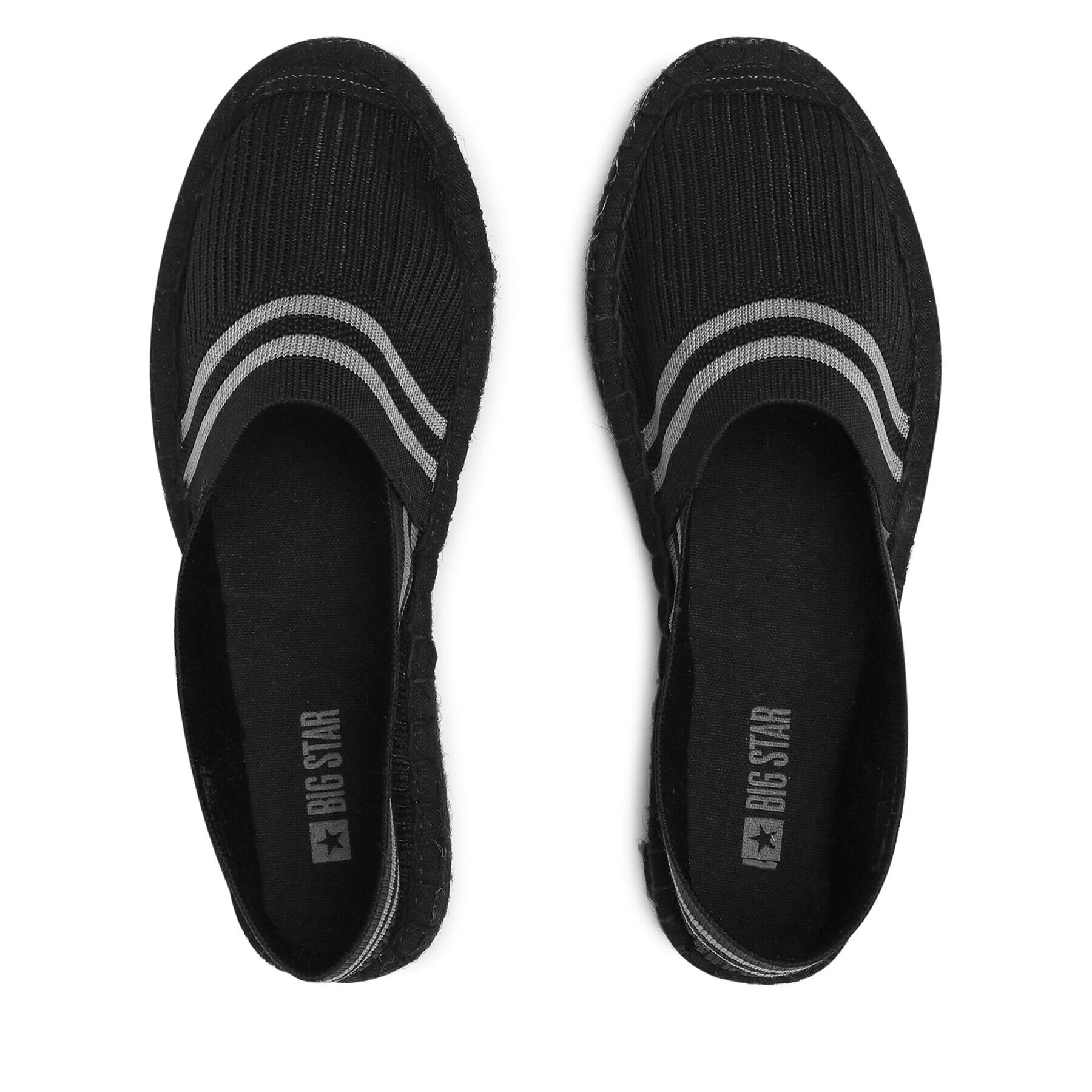 Big Star Shoes Еспадрили HH274484 Черен - Pepit.bg