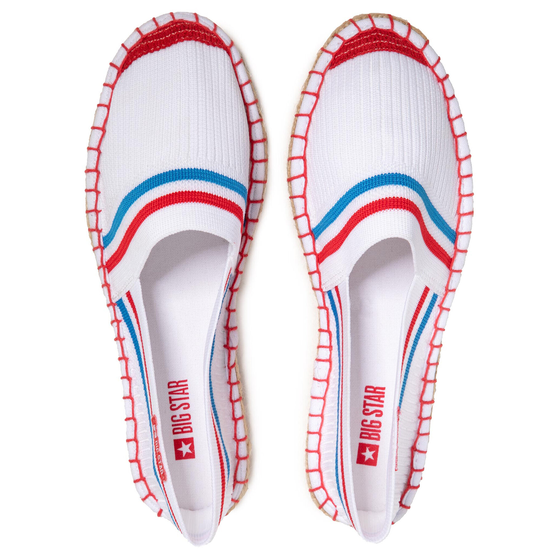 Big Star Shoes Еспадрили HH274486 Бял - Pepit.bg