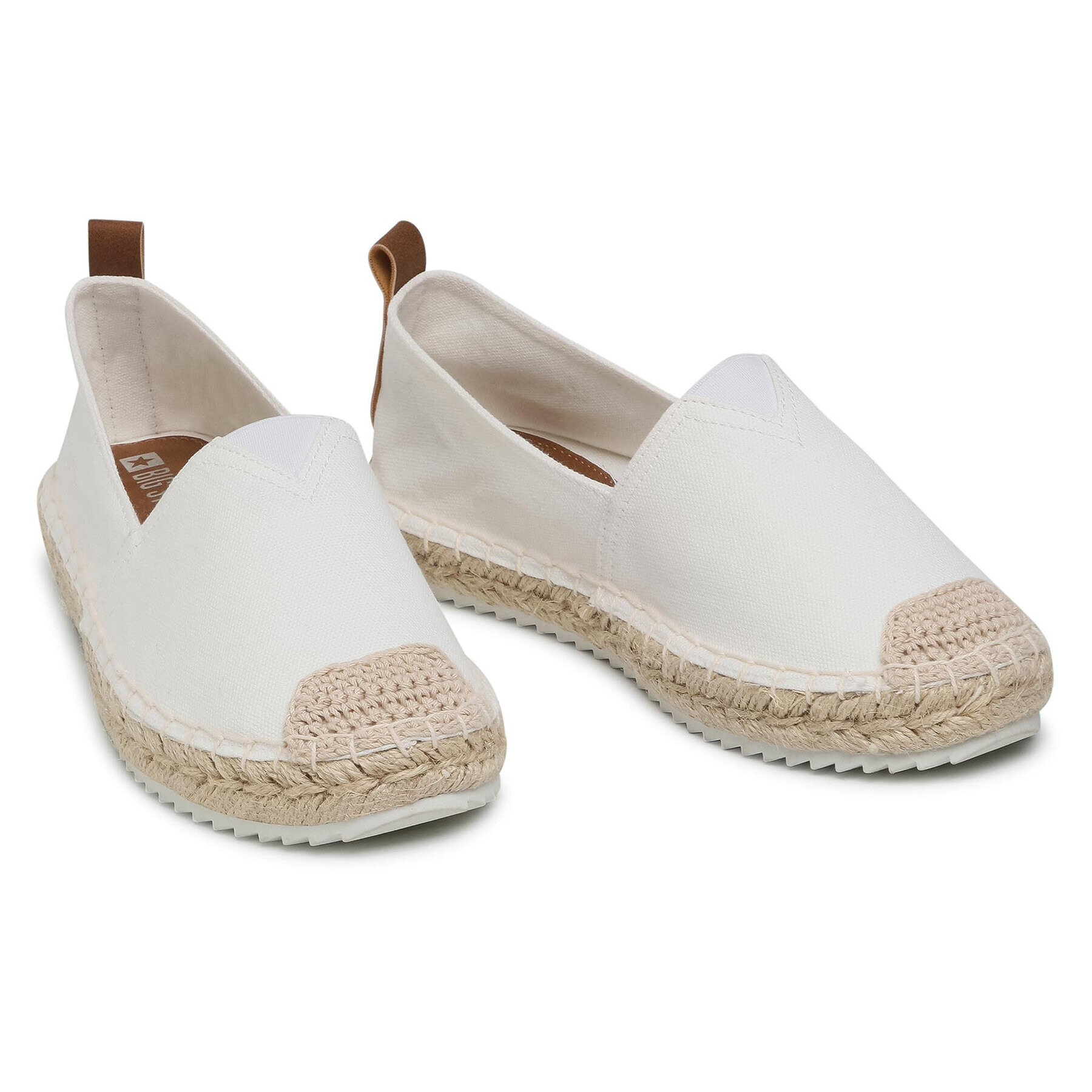 Big Star Shoes Еспадрили HH274493 Бял - Pepit.bg
