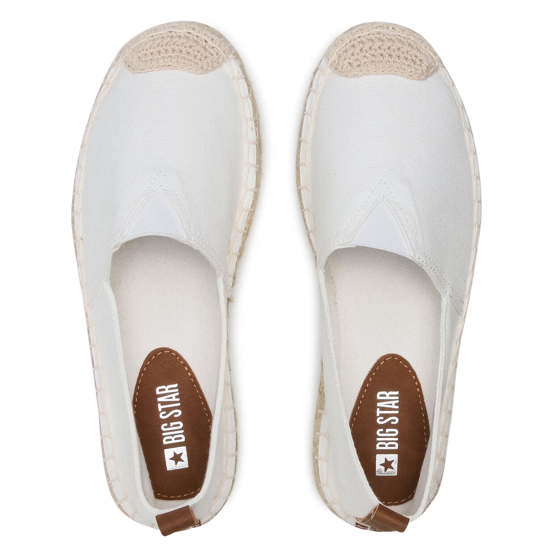 Big Star Shoes Еспадрили HH274493 Бял - Pepit.bg