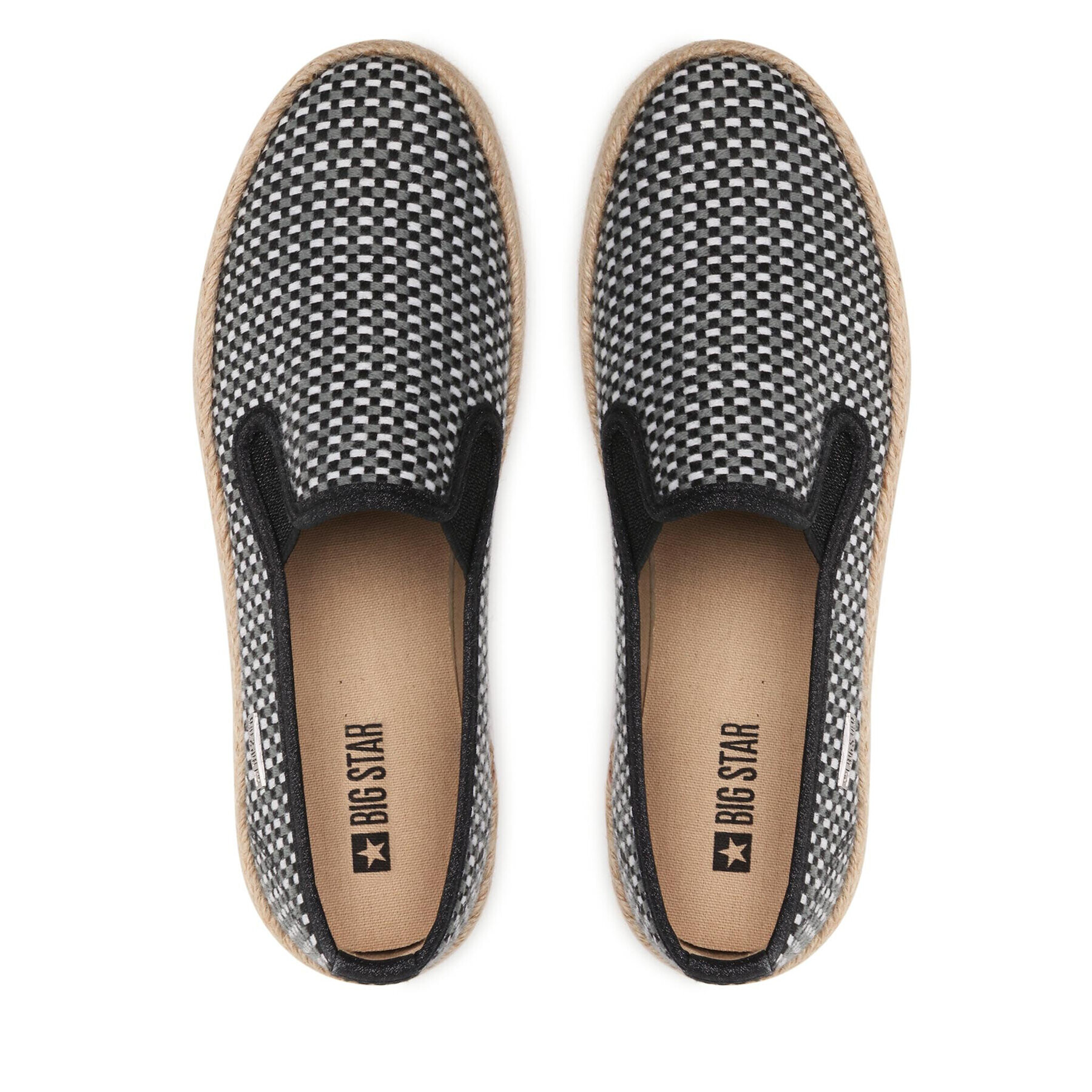 Big Star Shoes Еспадрили JJ274395 Сив - Pepit.bg