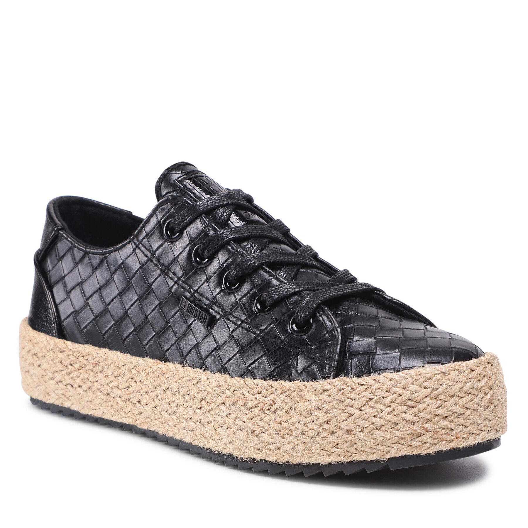 Big Star Shoes Еспадрили JJ274396 Черен - Pepit.bg