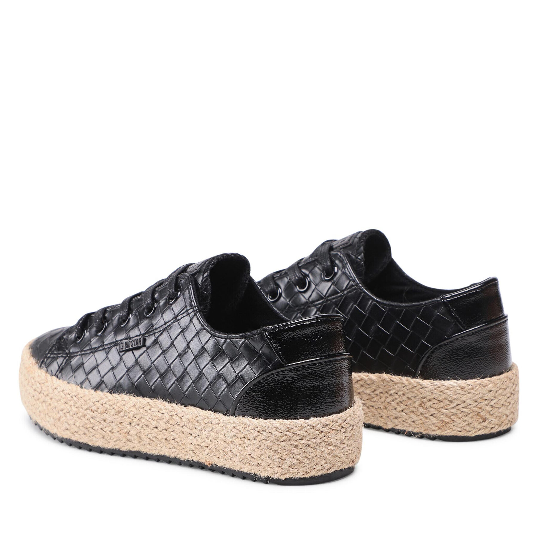 Big Star Shoes Еспадрили JJ274396 Черен - Pepit.bg