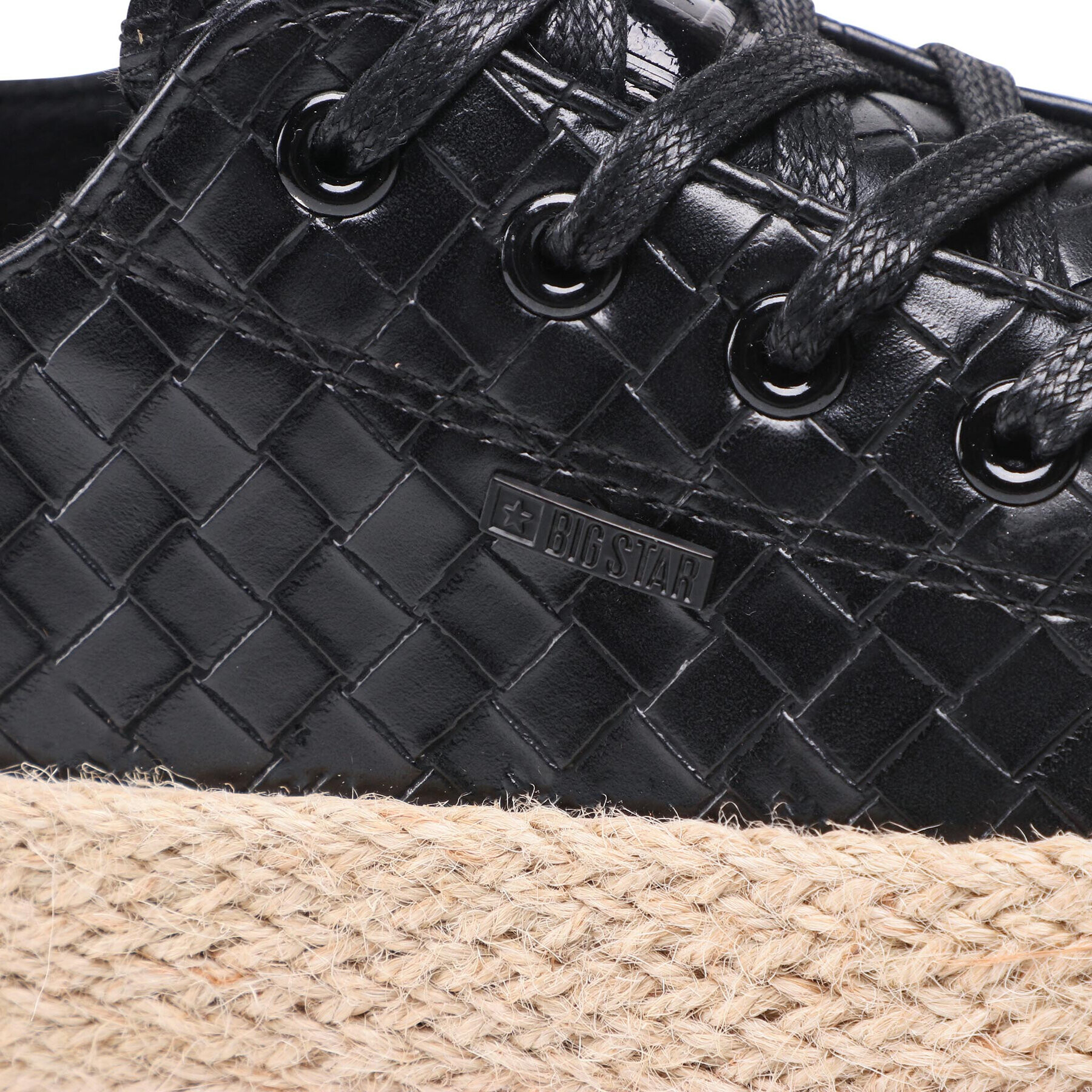 Big Star Shoes Еспадрили JJ274396 Черен - Pepit.bg