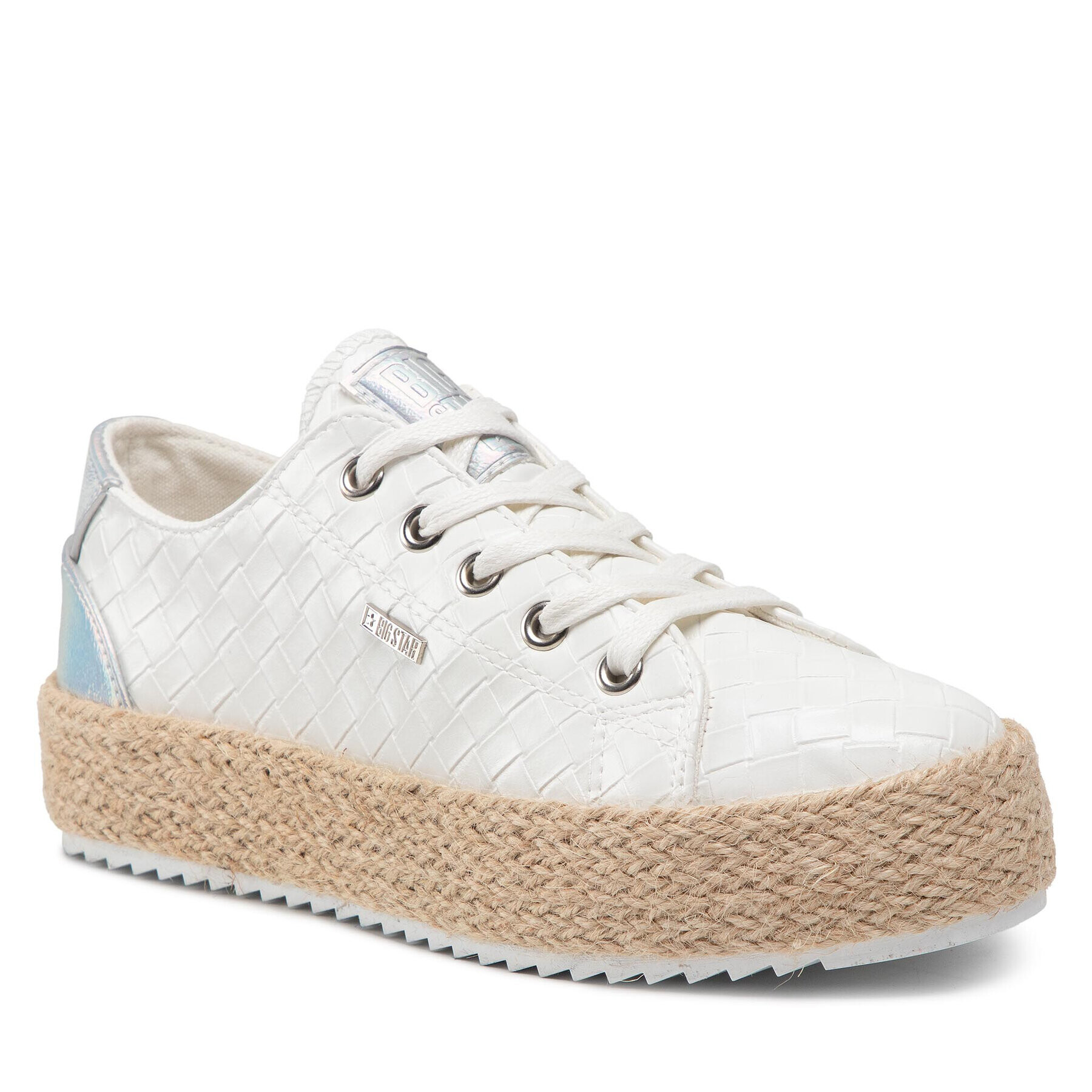 Big Star Shoes Еспадрили JJ274397 Бял - Pepit.bg