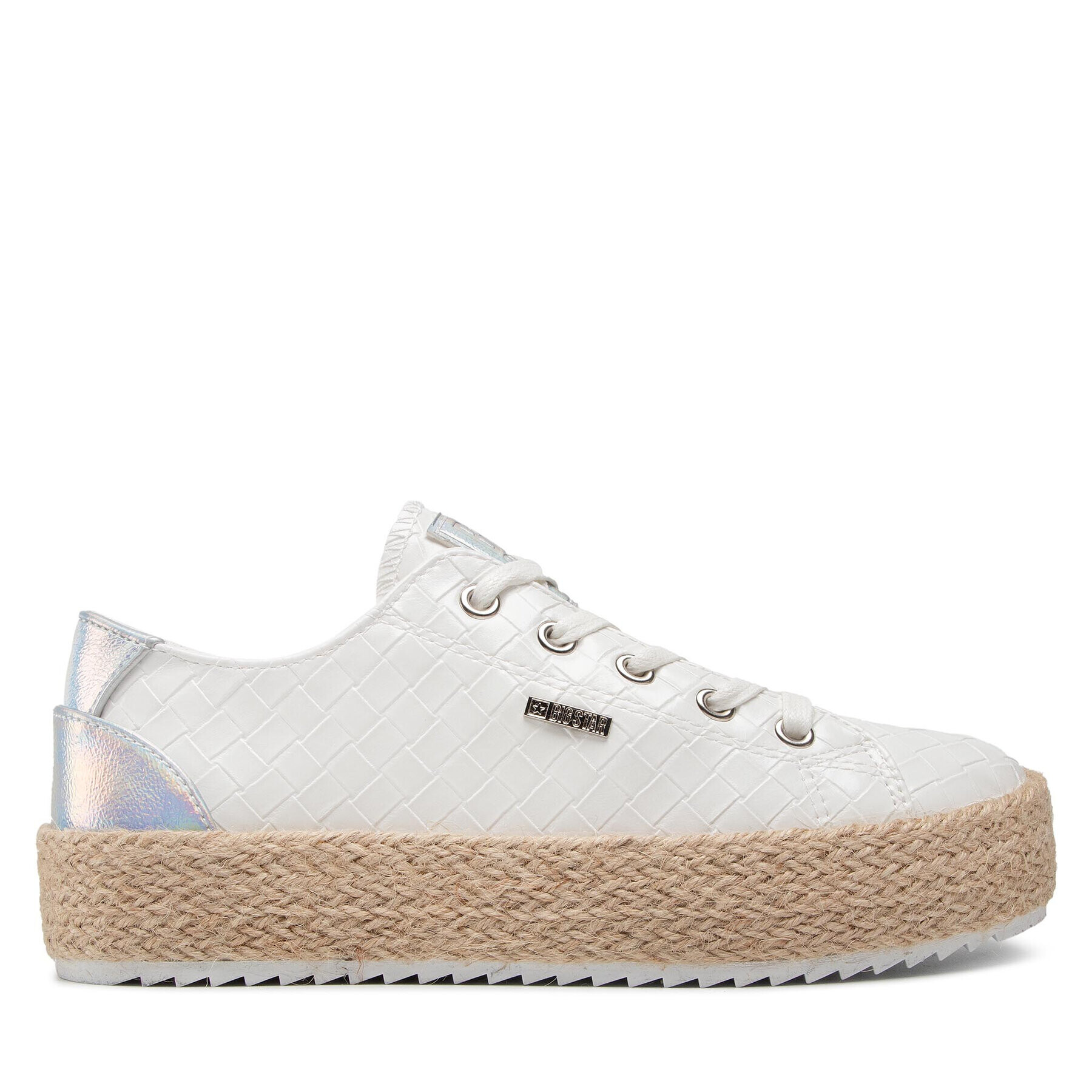 Big Star Shoes Еспадрили JJ274397 Бял - Pepit.bg
