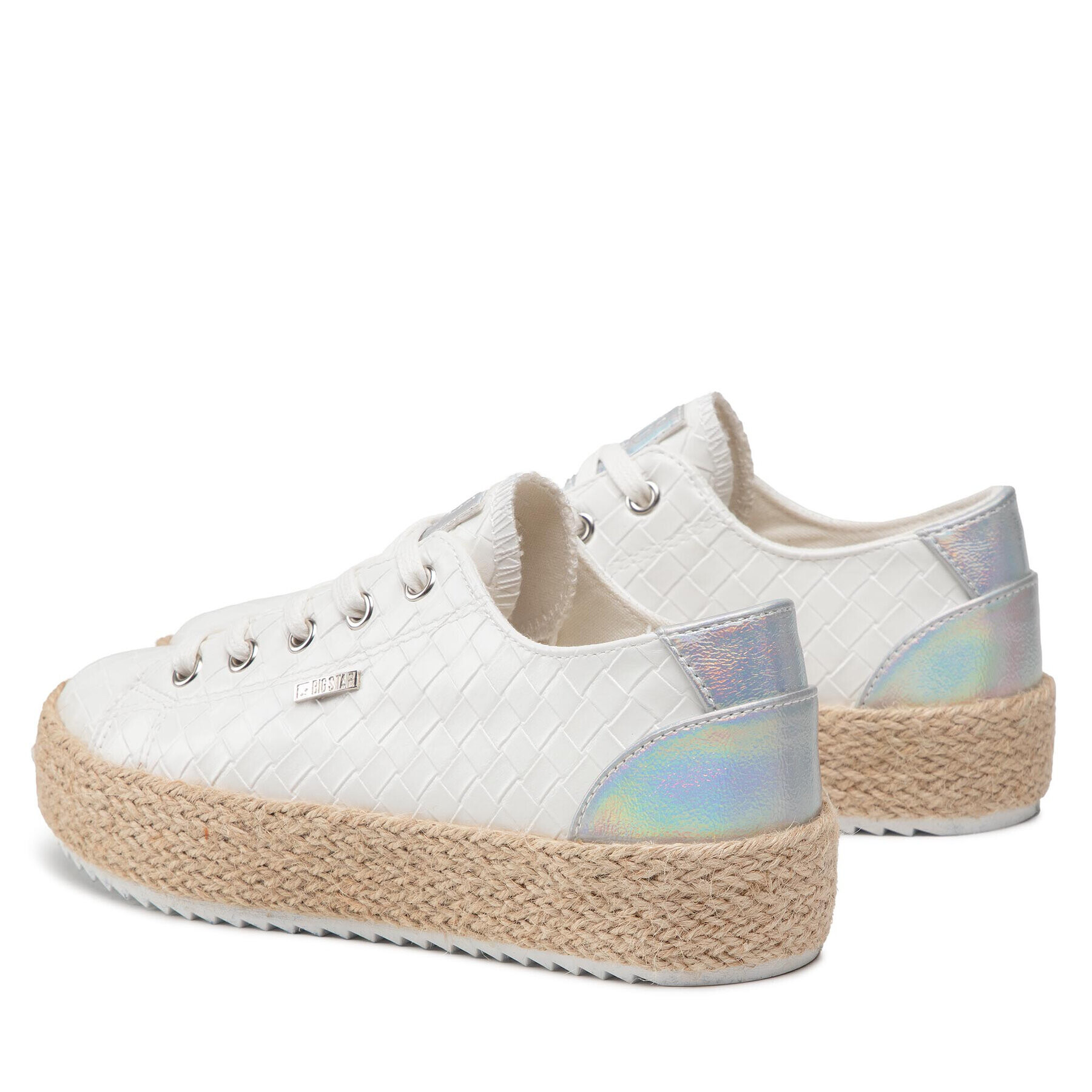 Big Star Shoes Еспадрили JJ274397 Бял - Pepit.bg