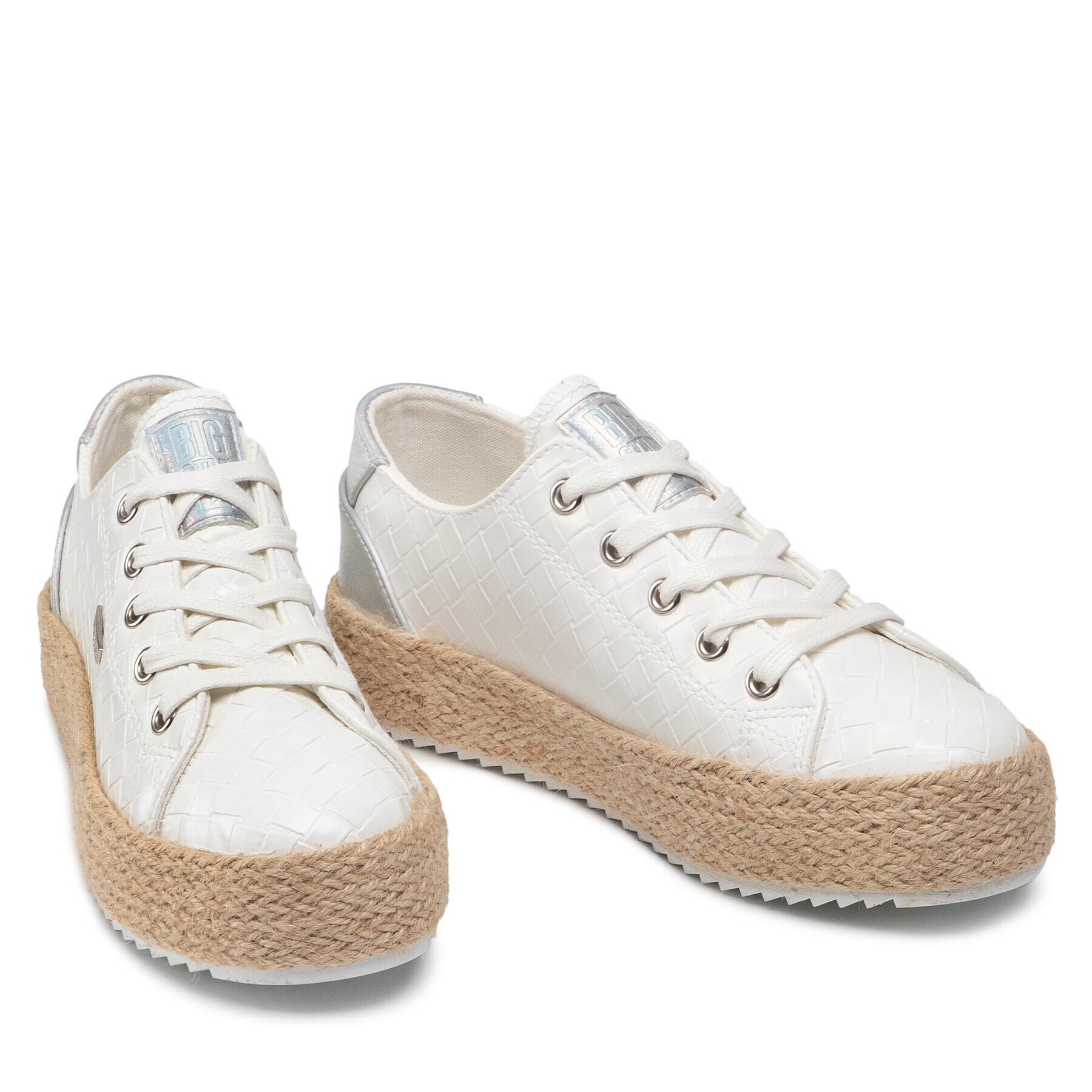 Big Star Shoes Еспадрили JJ274397 Бял - Pepit.bg