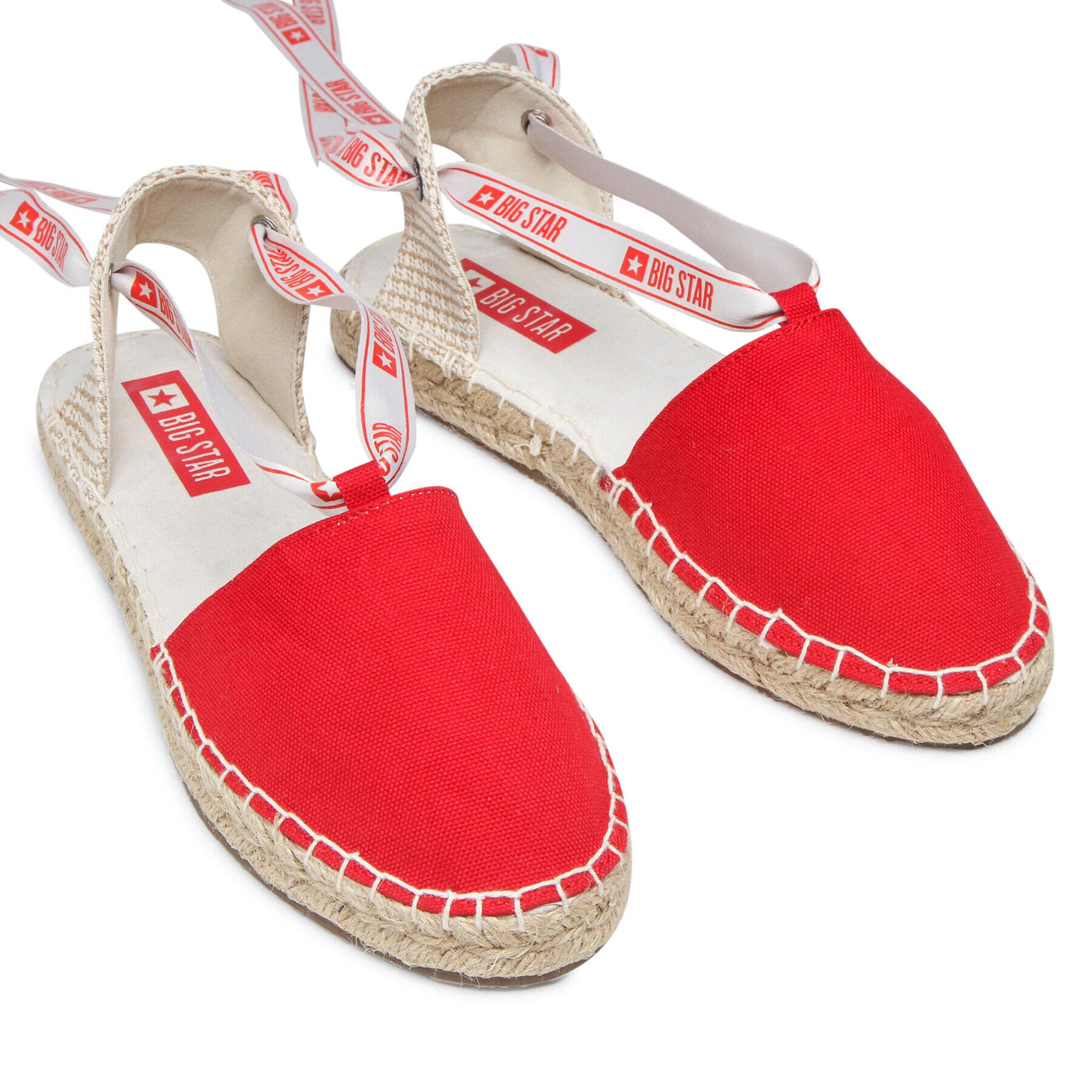 Big Star Shoes Еспадрили JJ274860 Червен - Pepit.bg