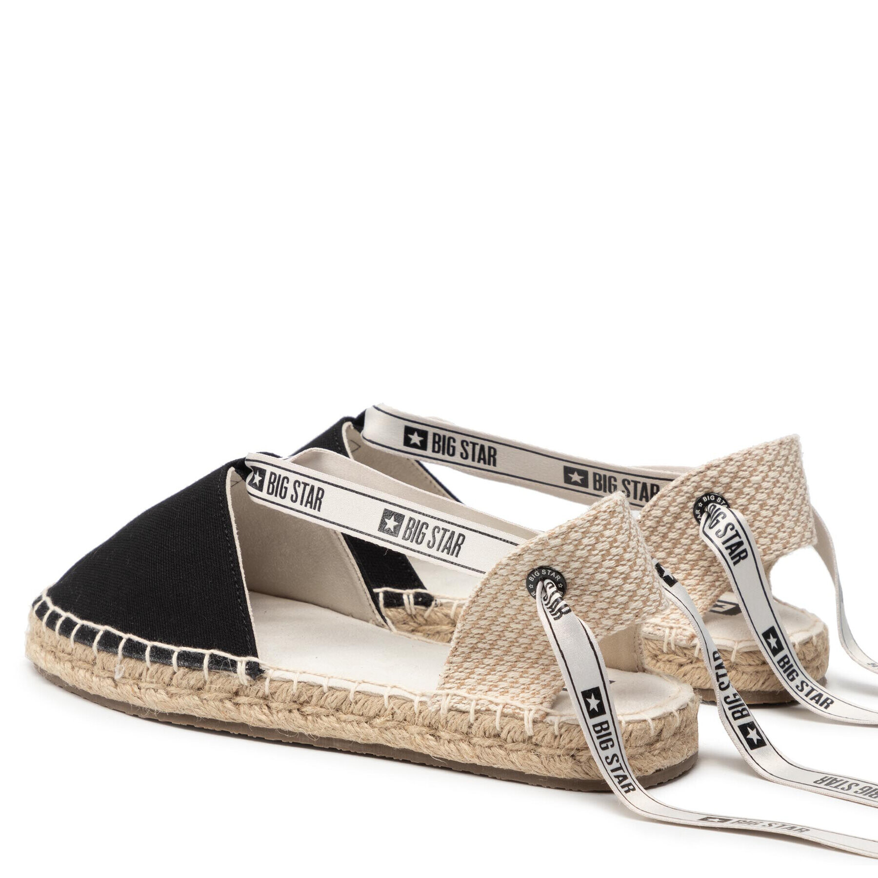 Big Star Shoes Еспадрили JJ274861 Черен - Pepit.bg