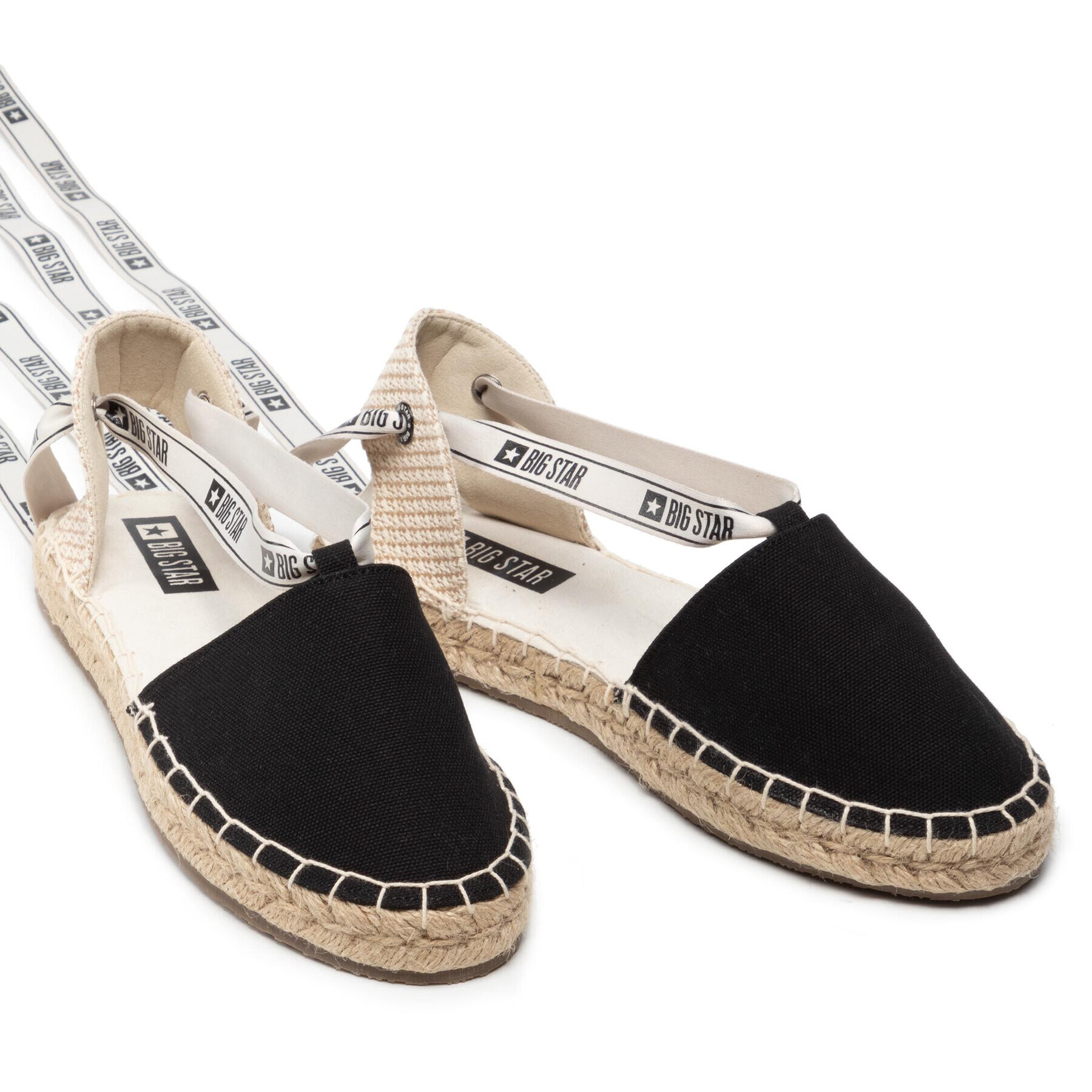 Big Star Shoes Еспадрили JJ274861 Черен - Pepit.bg