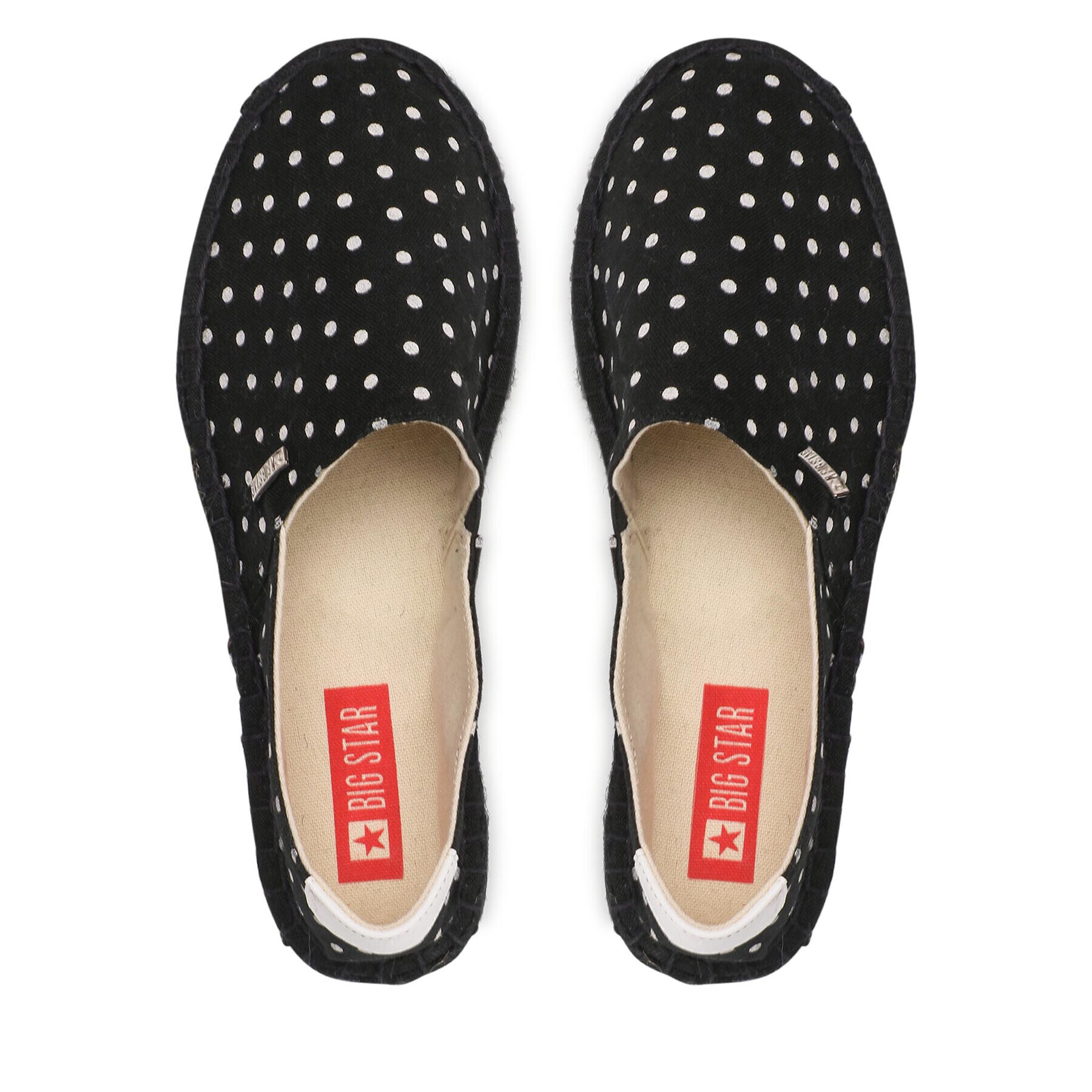 Big Star Shoes Еспадрили JJ274867 Черен - Pepit.bg
