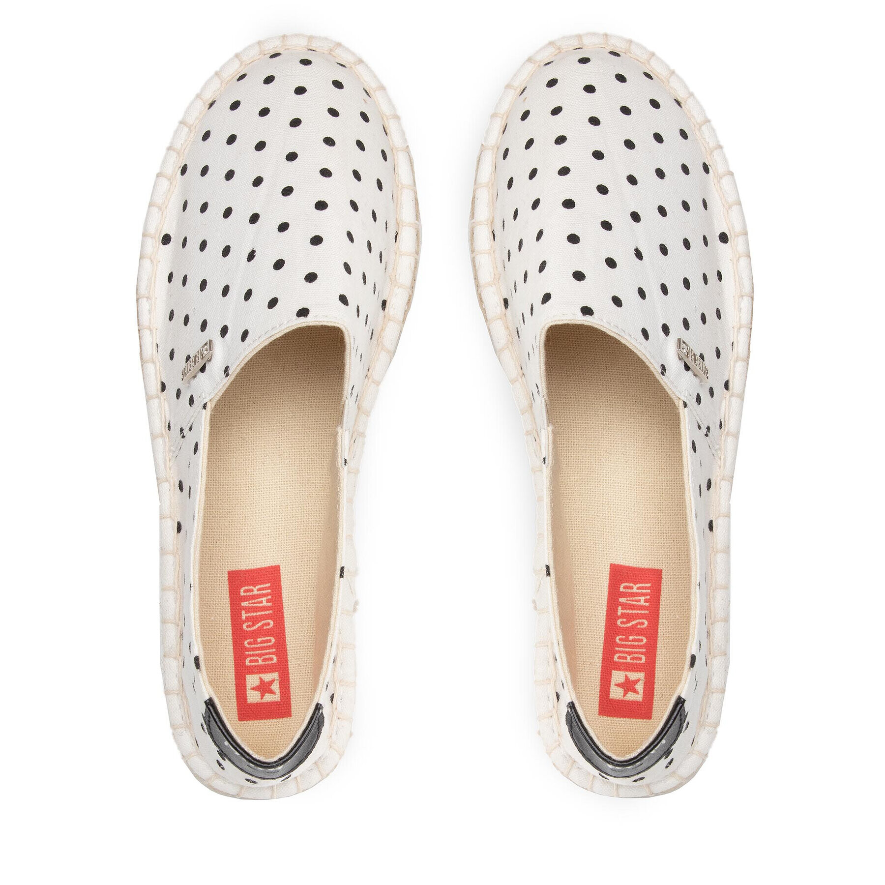 Big Star Shoes Еспадрили JJ274870 Бял - Pepit.bg