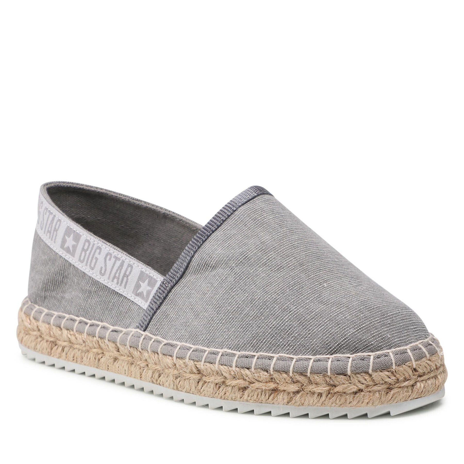 Big Star Shoes Еспадрили JJ274876 Сив - Pepit.bg