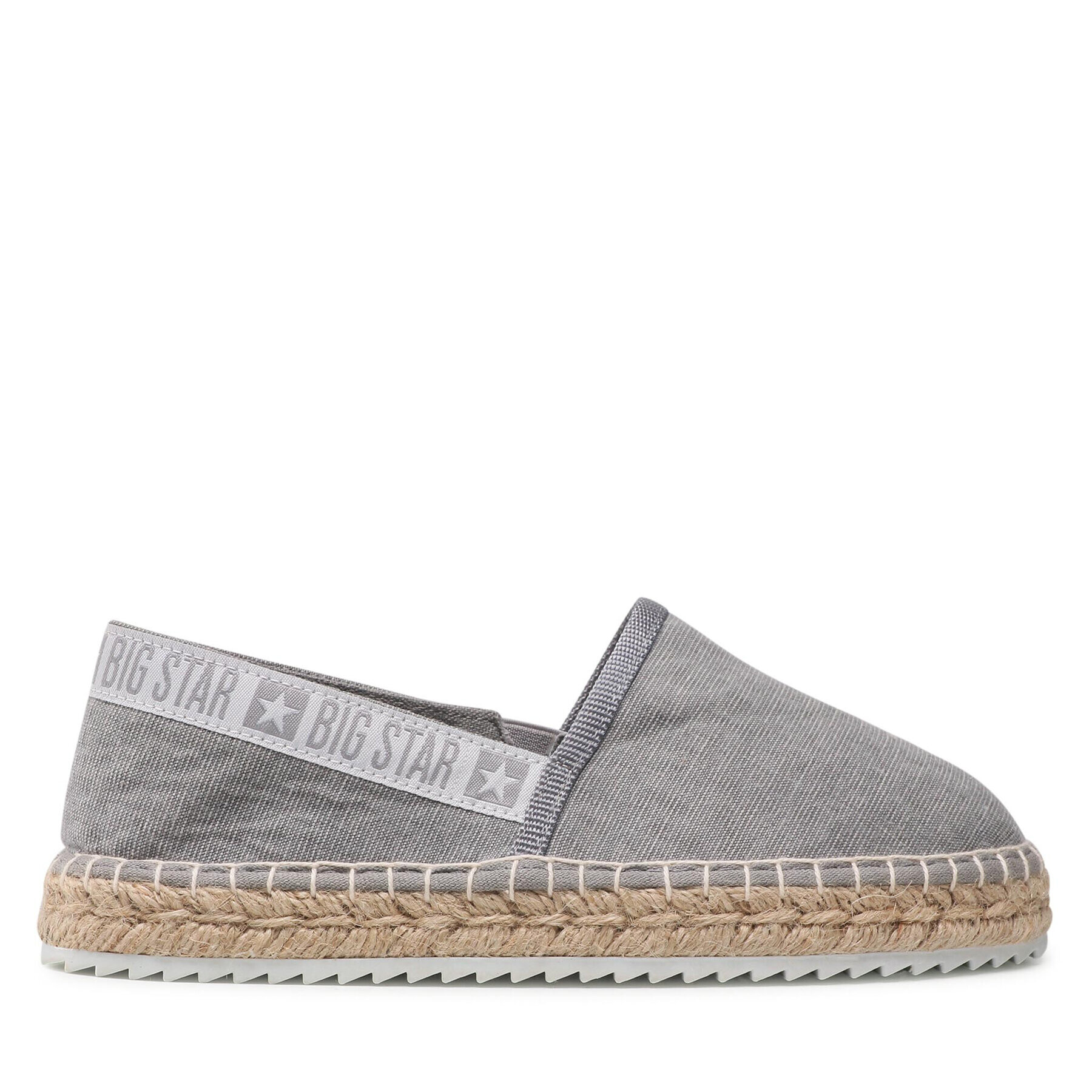 Big Star Shoes Еспадрили JJ274876 Сив - Pepit.bg