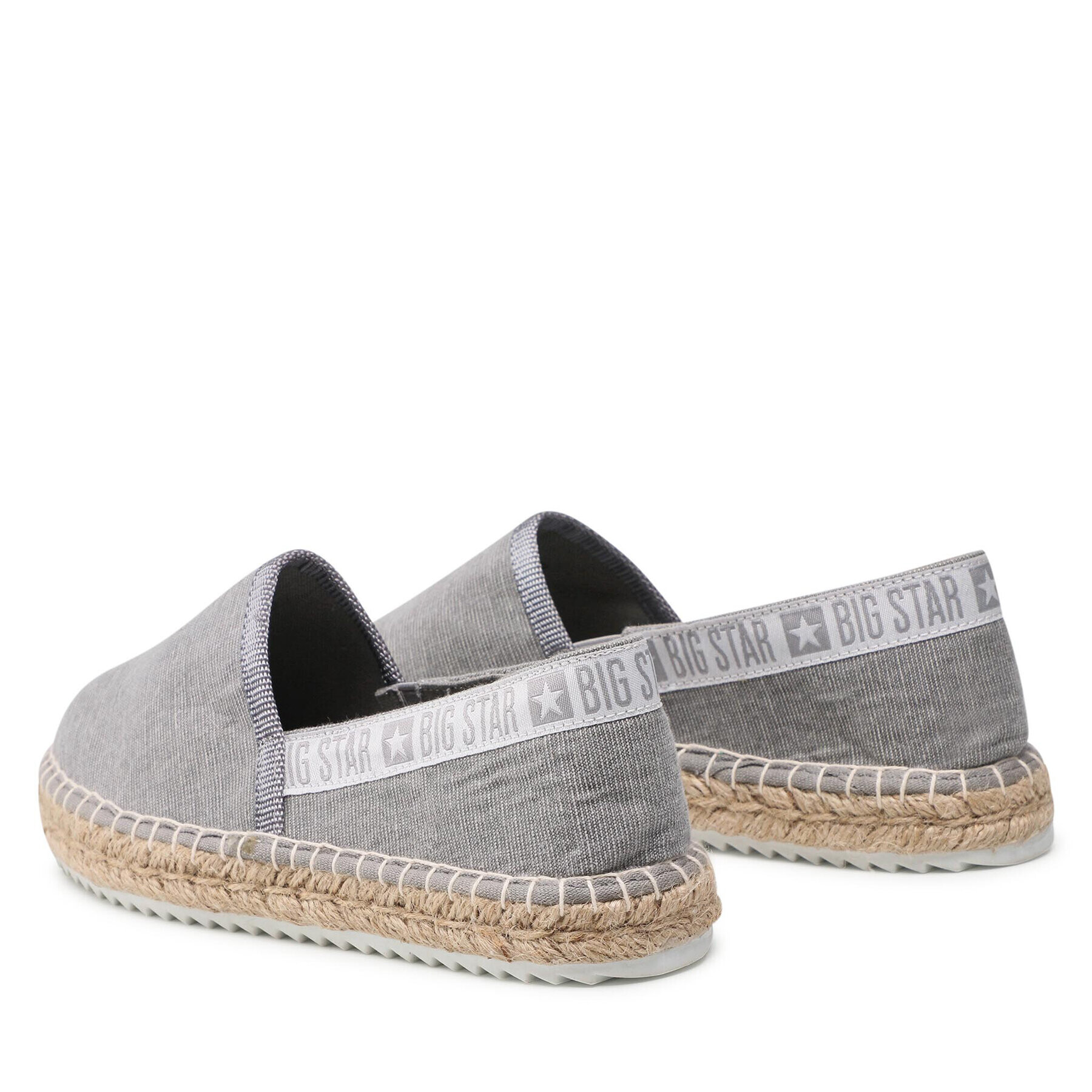 Big Star Shoes Еспадрили JJ274876 Сив - Pepit.bg