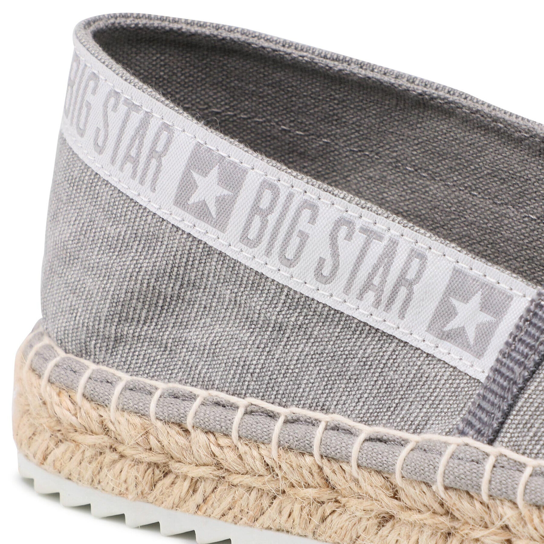 Big Star Shoes Еспадрили JJ274876 Сив - Pepit.bg