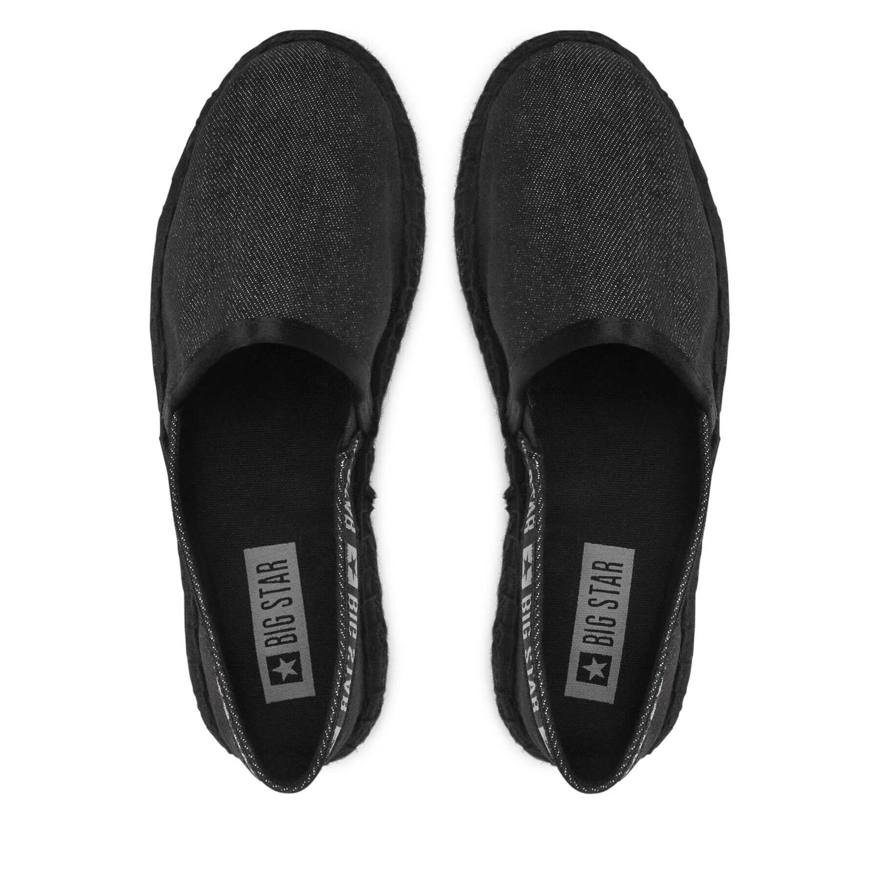 Big Star Shoes Еспадрили JJ274878 Черен - Pepit.bg