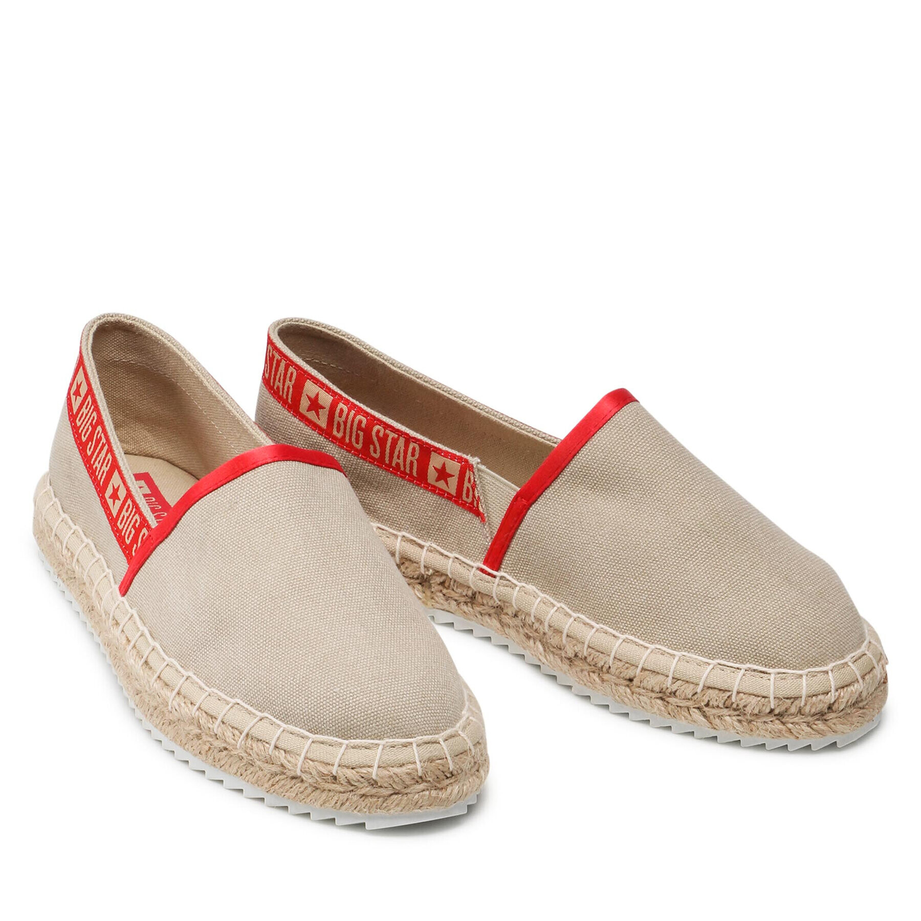 Big Star Shoes Еспадрили JJ274879 Бежов - Pepit.bg