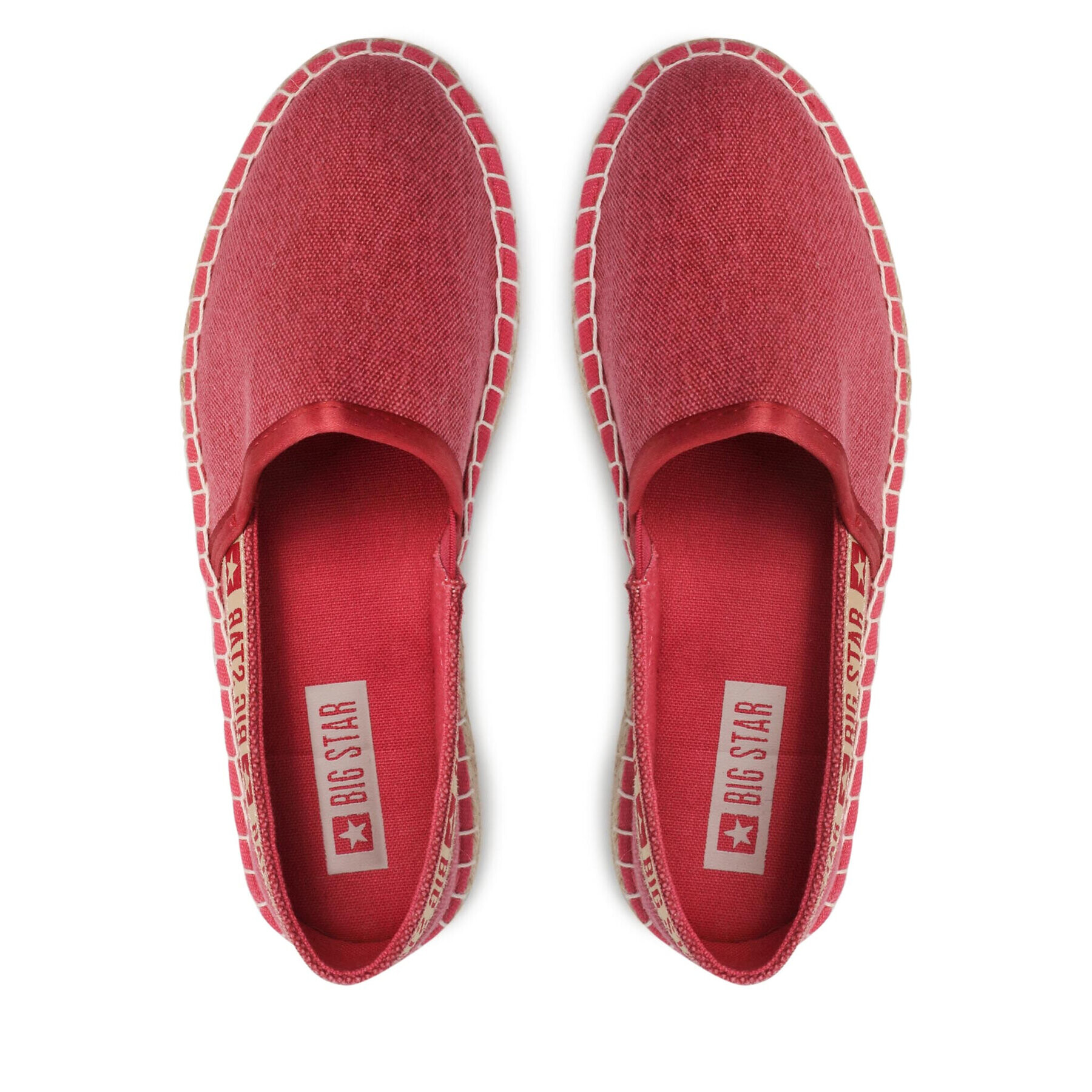 Big Star Shoes Еспадрили JJ274880 Червен - Pepit.bg