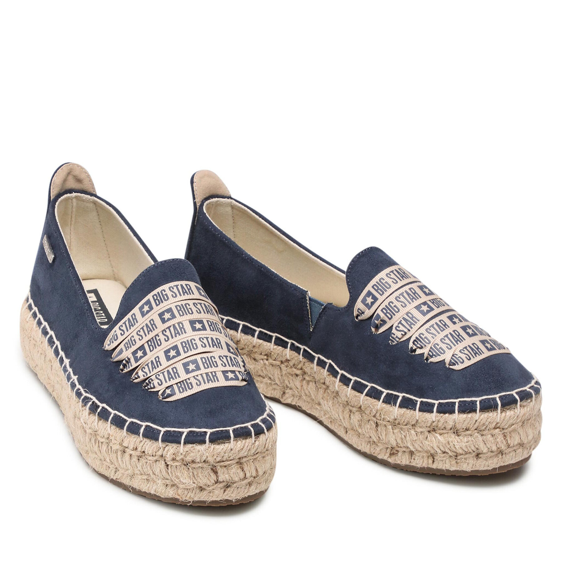 Big Star Shoes Еспадрили JJ274889 Син - Pepit.bg