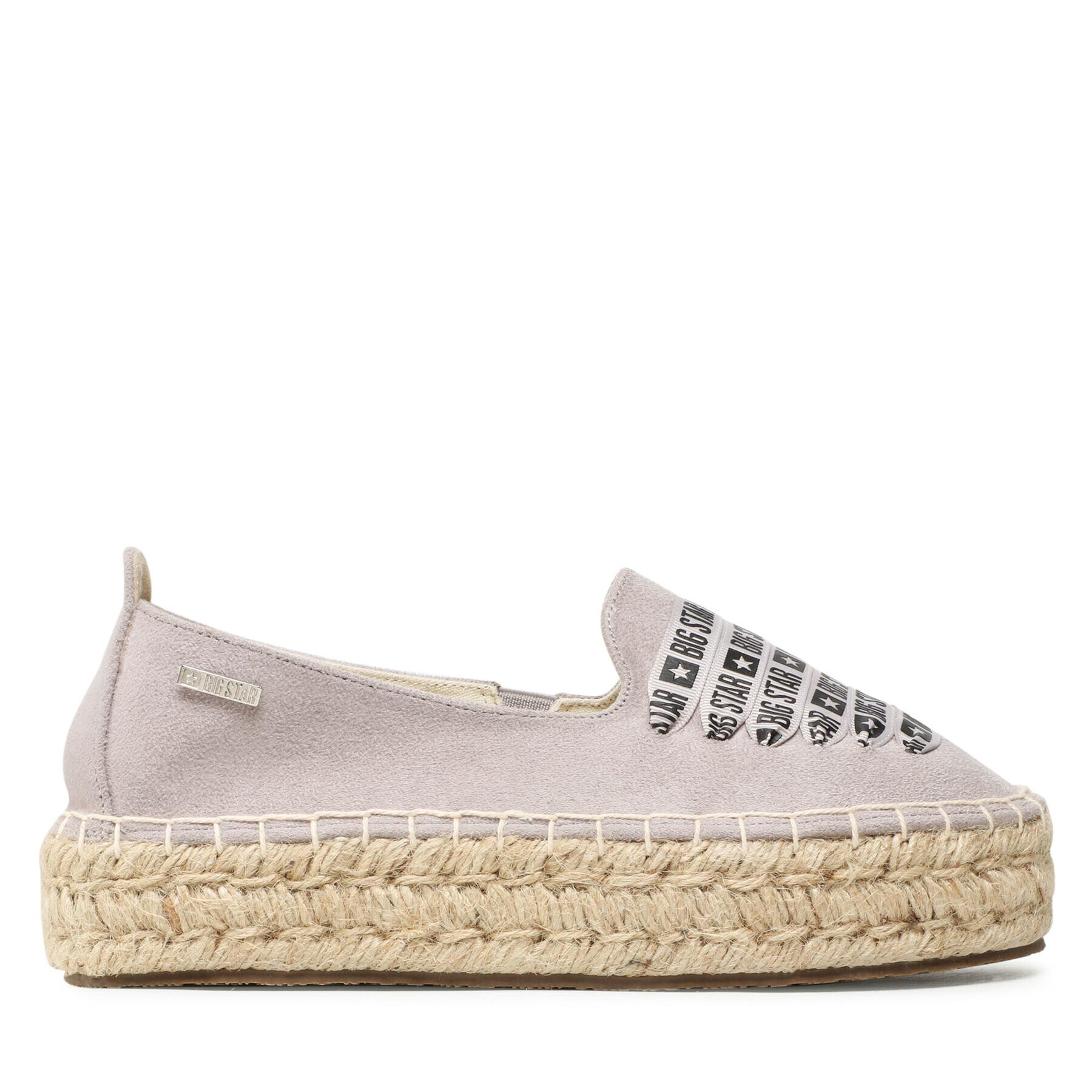 Big Star Shoes Еспадрили JJ274890 Сив - Pepit.bg